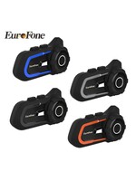 HE Products EuroFone S2 Motorhelm Headset Bluetooth 5.1 1000M 2 Riders Intercom FM Radio Universele Koppeling Met Andere Merken Headset – Verschillende kleuren.