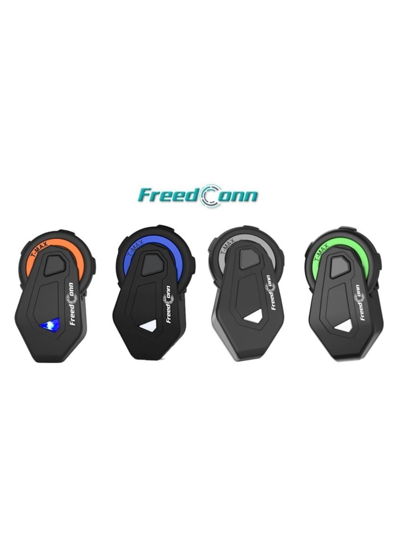 Freedconn T-max 1000m motorhelm bluetooth intercom headset 6 rijders groep