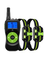 HE Products Voor 2 Honden, Hondentrainingshalsband met 300m afstandsbediening