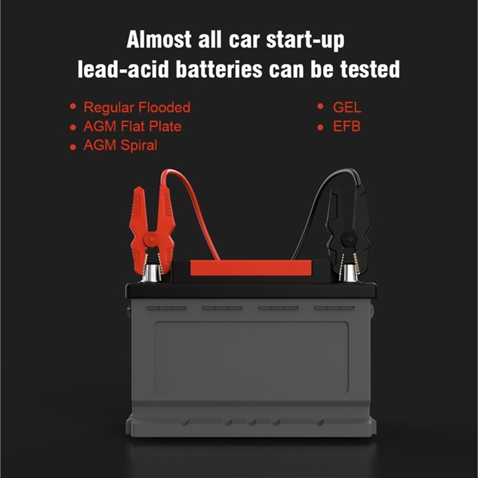 KONNWEI Konnwei KW710 100-2000CCA Batterij Analyzer Tester Voor Vrachtwagens 6V 12V 24V Auto Zwengelen En Opladen Systeem Test diagnostische Apparaat