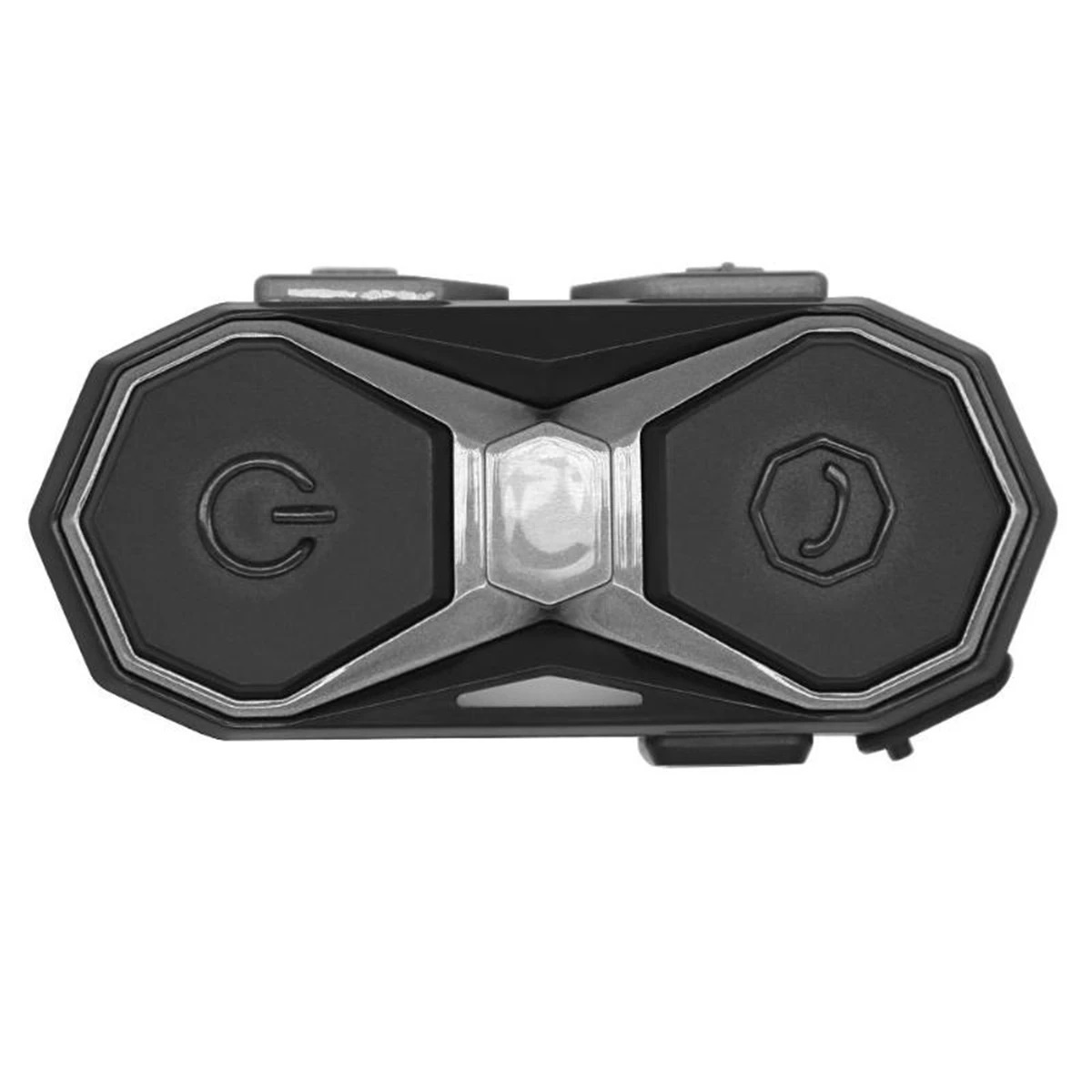 WT005 Motorhelm Interphone bluetooth3.0 1000M 2.4GHz Grijs