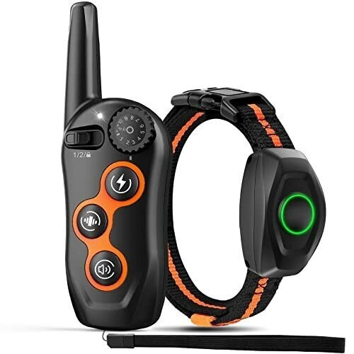 Hondentraining E-halsband apparaat met afstandsbediening, voor de