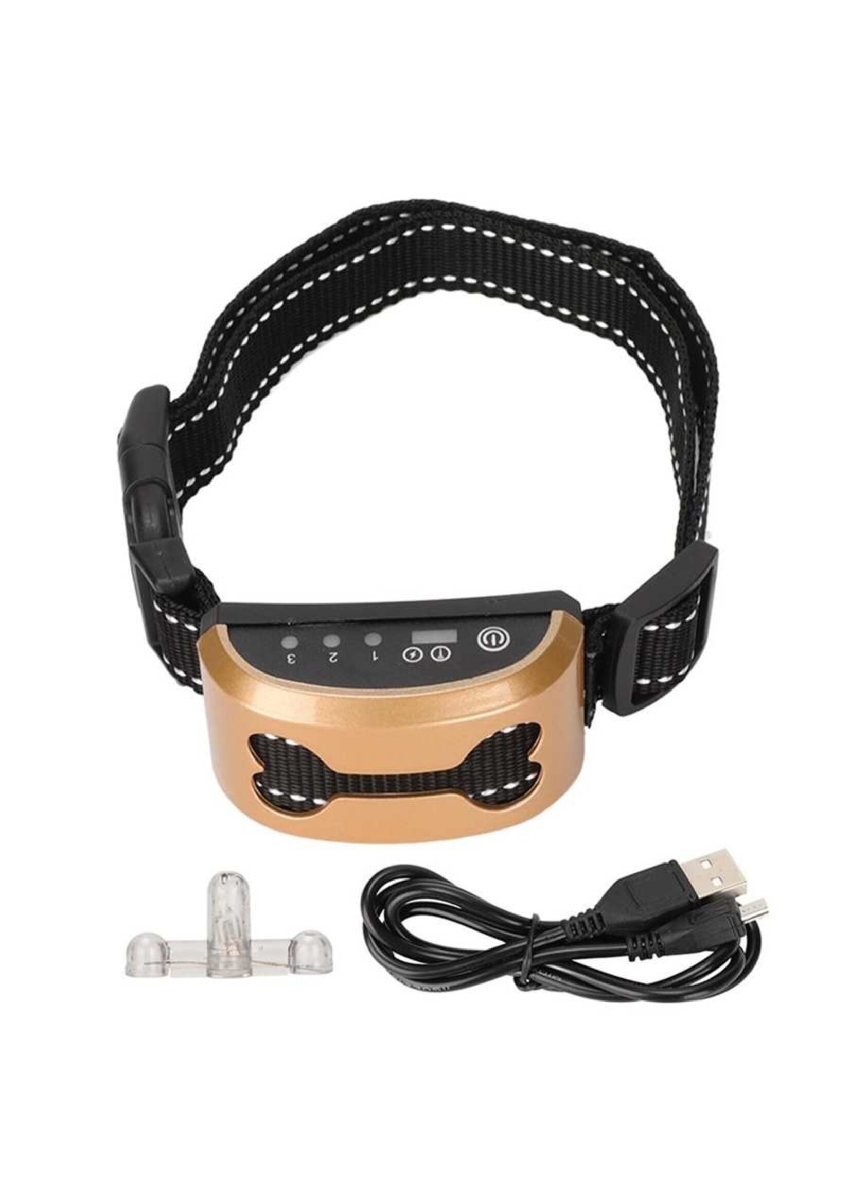 USB Oplaadbare Anti Blafband voor honden - Ultrasone honden Training Halsband - Trillingen Anti blafband - Blafcontrolehalsband voor honden
