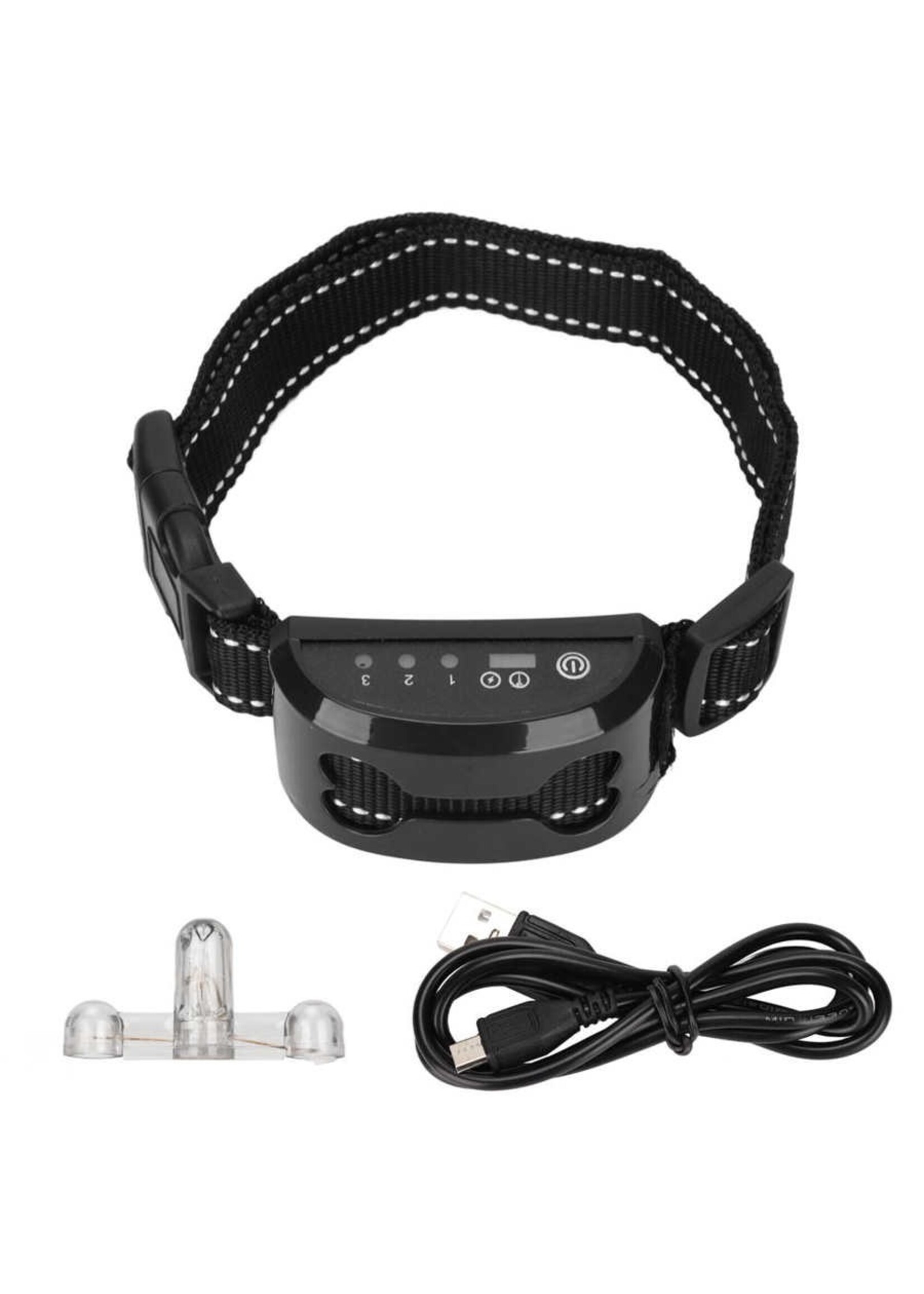 USB Oplaadbare Anti Blafband voor honden - Ultrasone honden Training Halsband - Trillingen Anti blafband - Blafcontrolehalsband voor honden