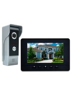 7 Inch Video Deurtelefoon Deurbel Intercom Kit 1 camera 1 monitor Nachtzicht