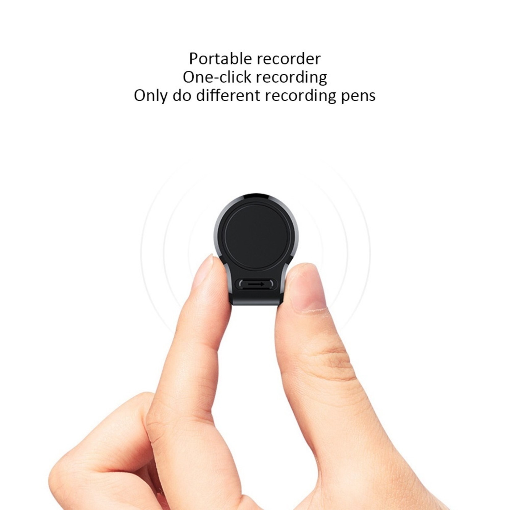 Mini Audio Recorder 600 Uur Opname 16Gb 32Gb