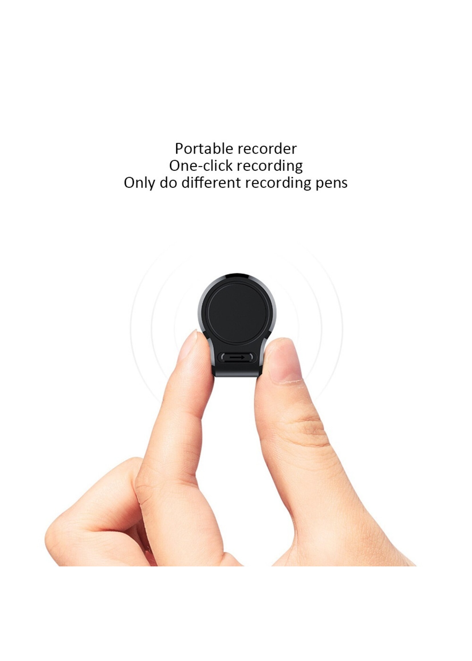 Mini Audio Recorder 600 Uur Opname 16Gb 32Gb