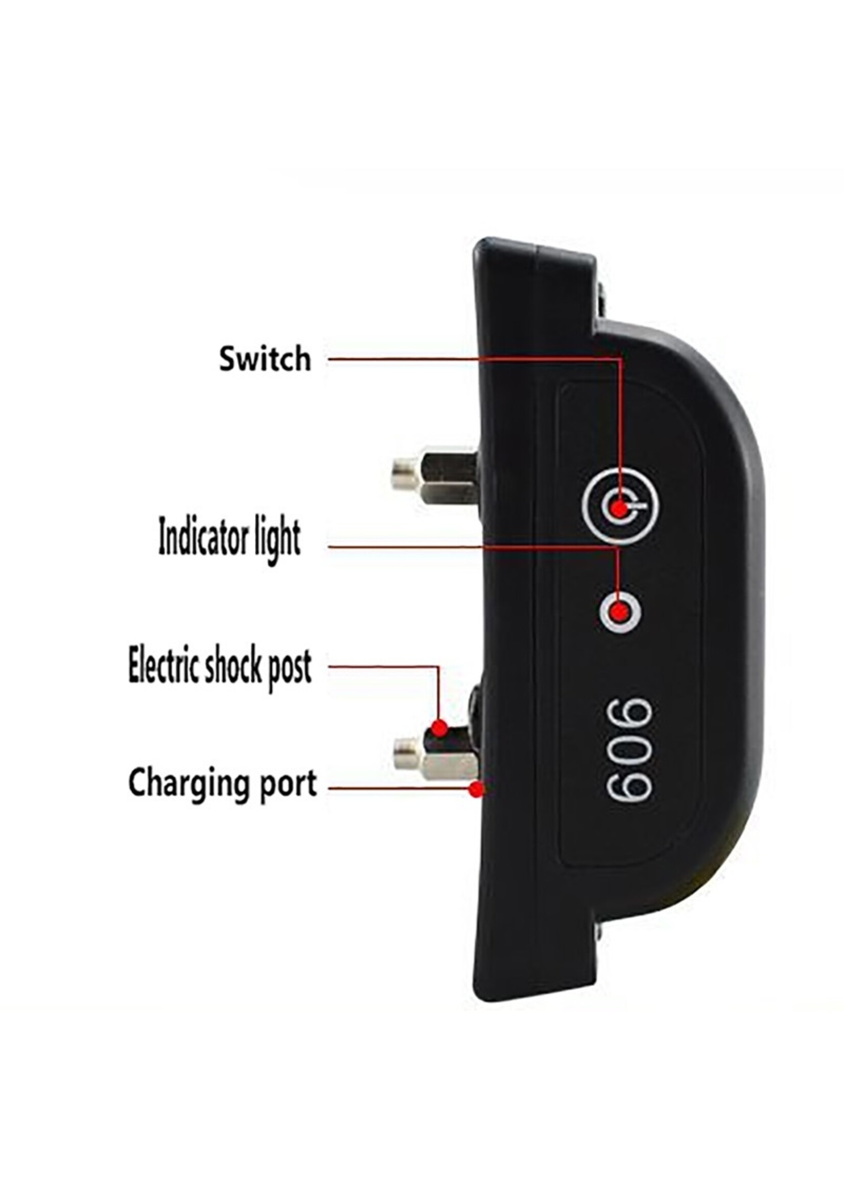 Honden trainingshalsband - elektrische hondentrainingshalsband, Waterdicht, oplaadbaar