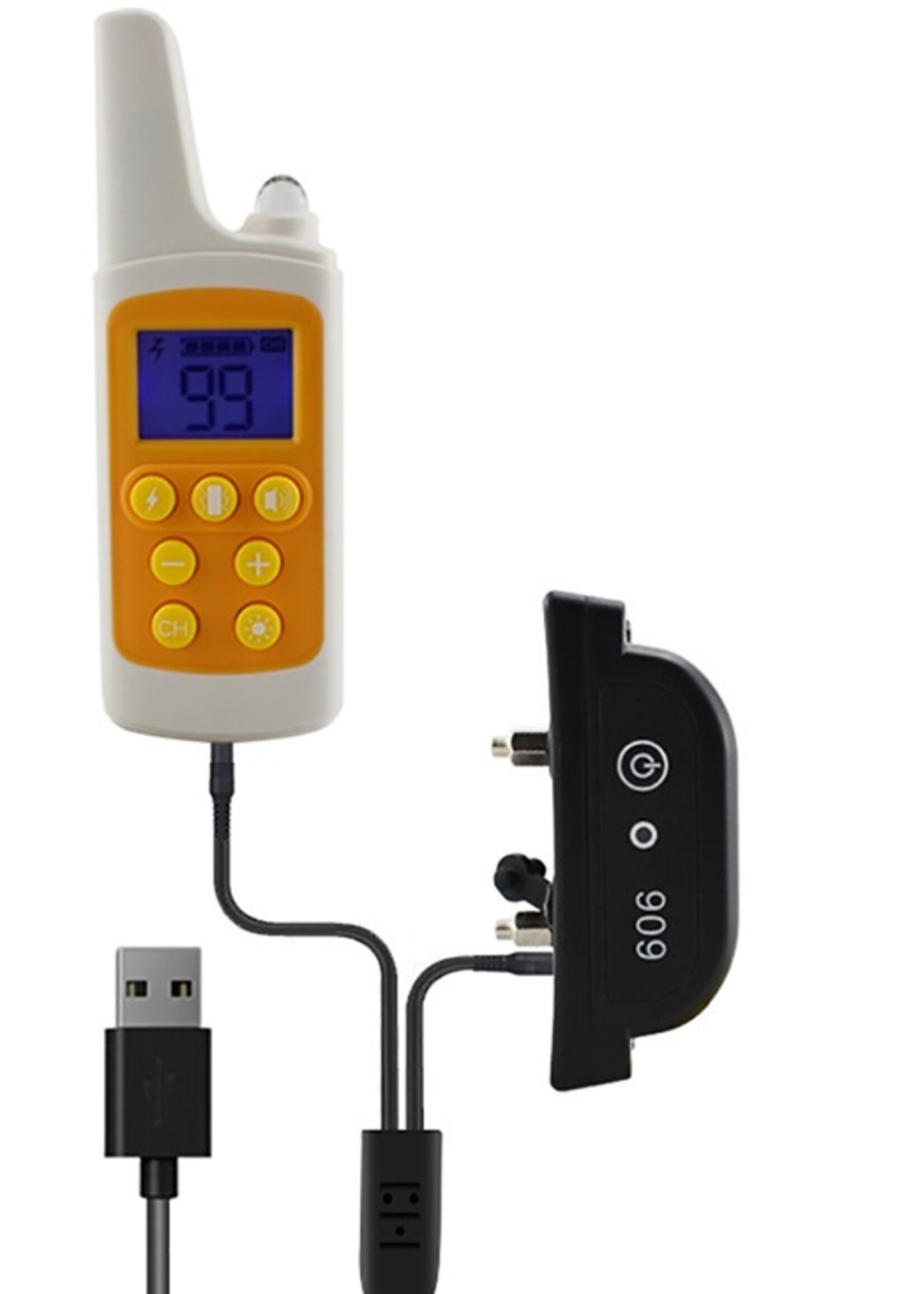 Honden trainingshalsband - elektrische hondentrainingshalsband, Waterdicht, oplaadbaar