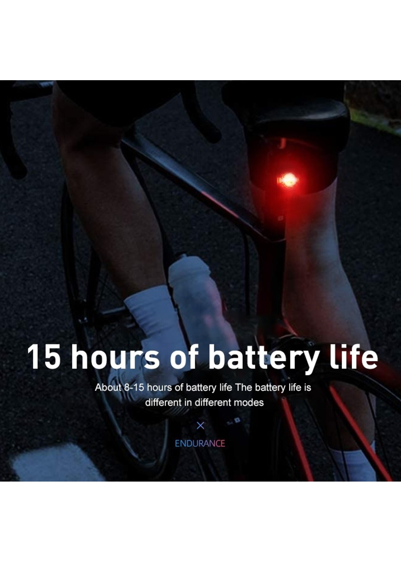 Fiets Voor/Achterlicht Rem Veiligheidswaarschuwing Light Fiets Accessoires met Batterij