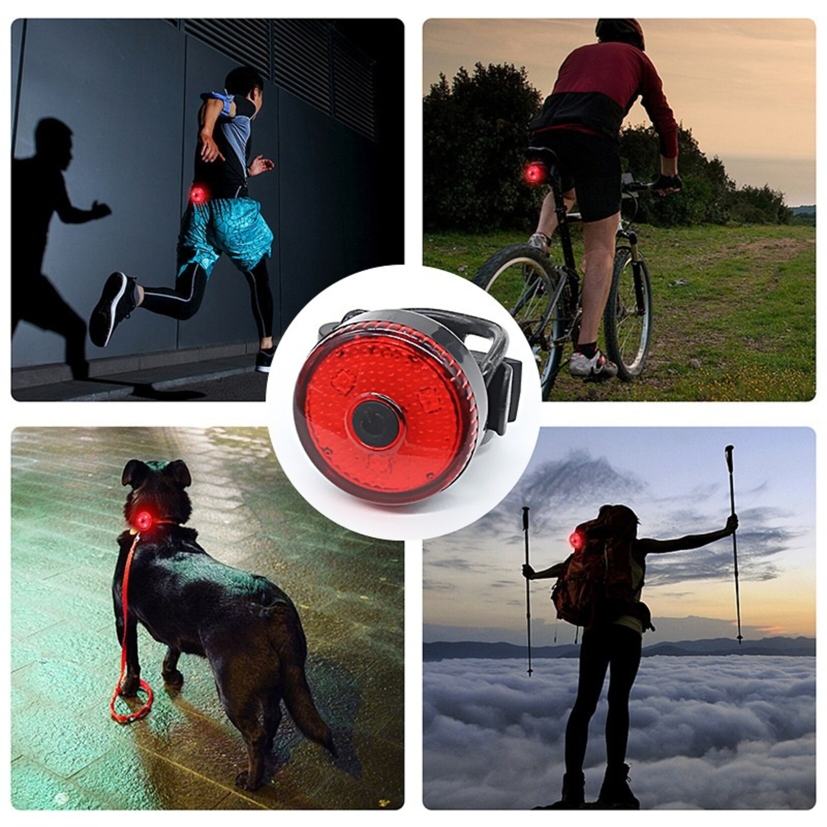 Fiets Achterlicht Led Fiets Usb Indicator Draadloze Afstandsbediening Mtb Road Fietsen Rode Waarschuwing Lampen