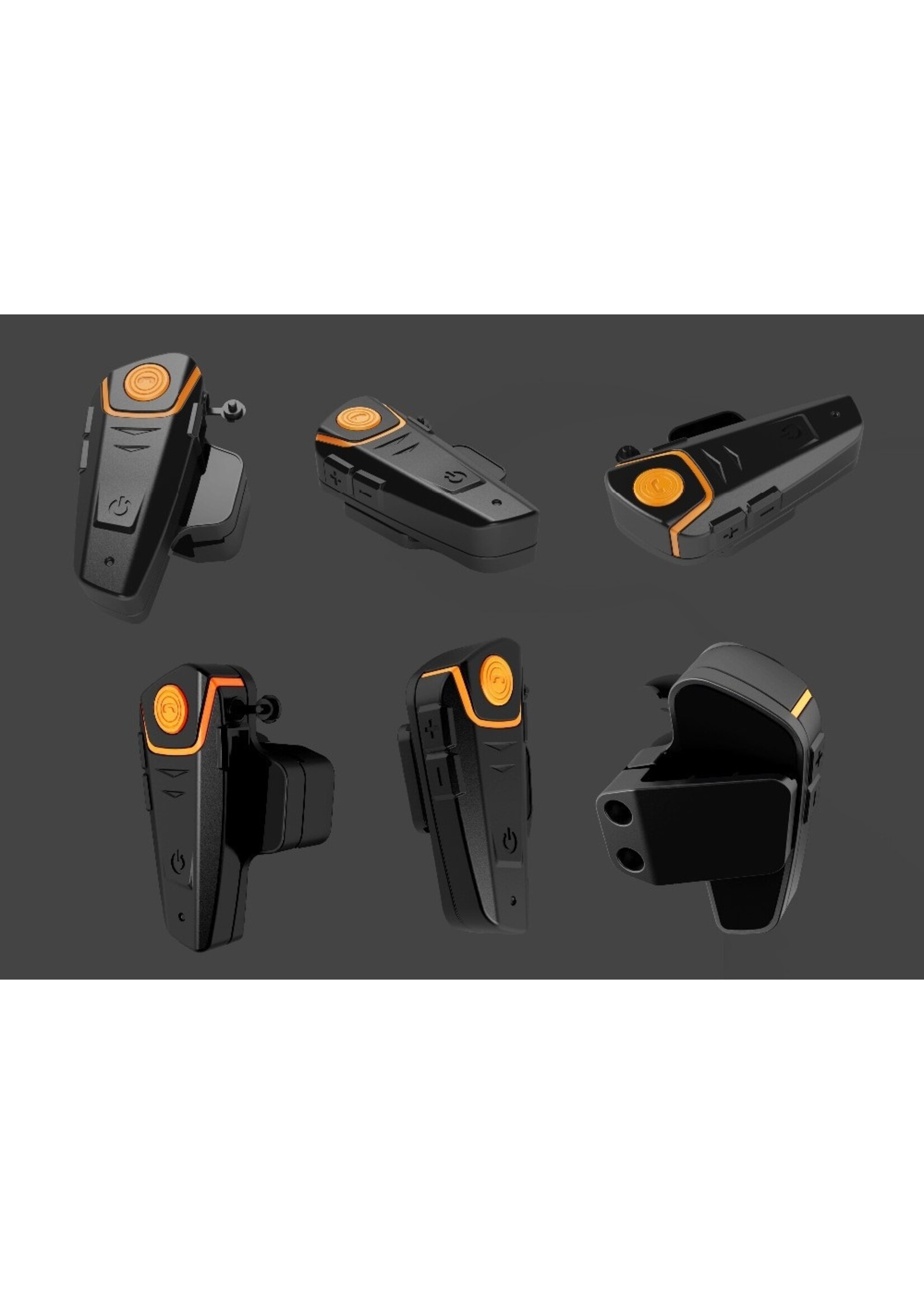 BT S2 Intercom Motorhelm Bluetooth Headset Waterdicht Ruisonderdrukking Luidsprekers FM Radio BT-S2 Intercomunicator Motor 1000M Half open helmet