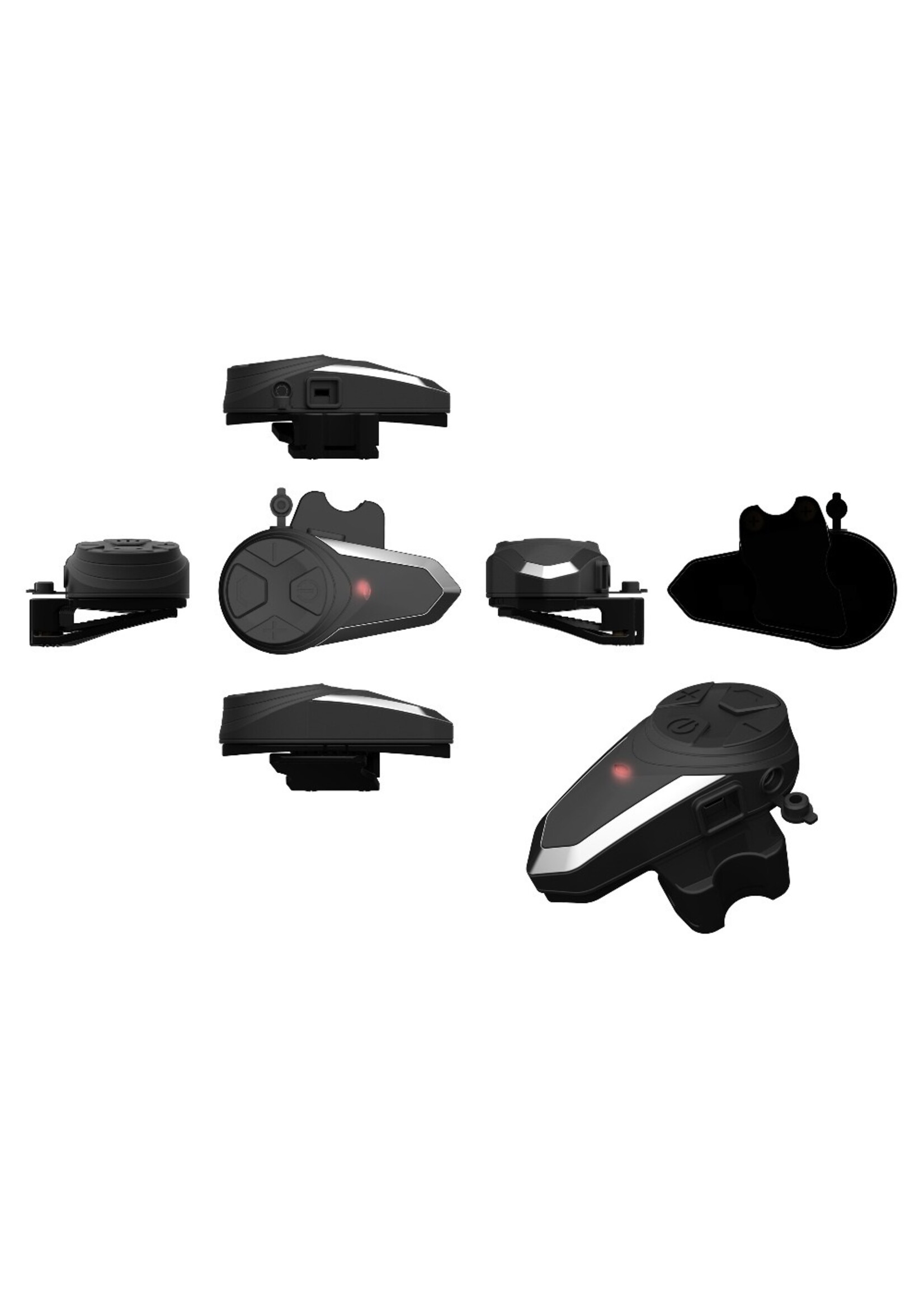 BT-S3 Multi Interphone Headset 1000M Motorfiets Bluetooth Helm Intercom Intercomunicator Interphones Headset