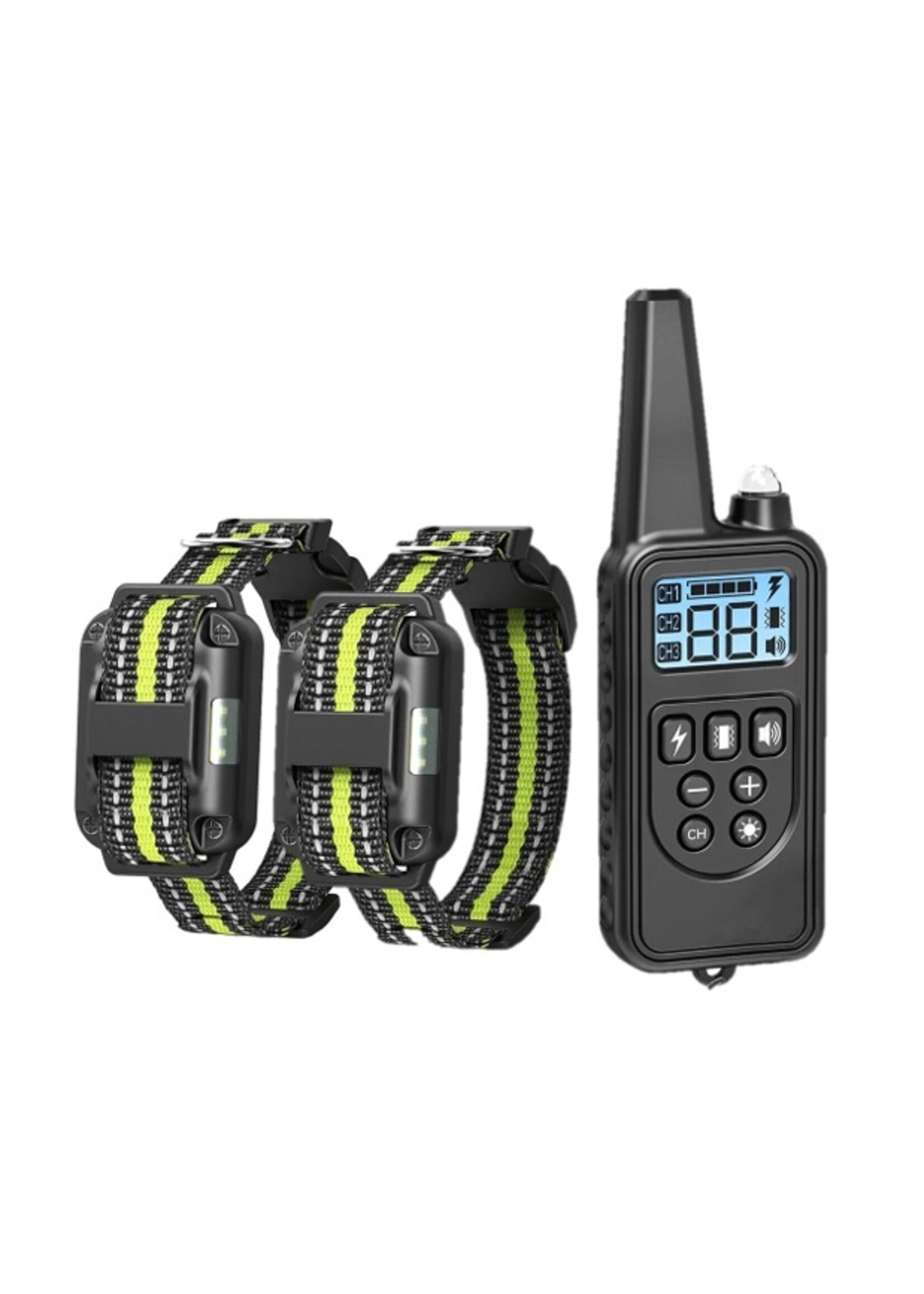Trainingshalsband voor honden -  300m - oplaadbaar