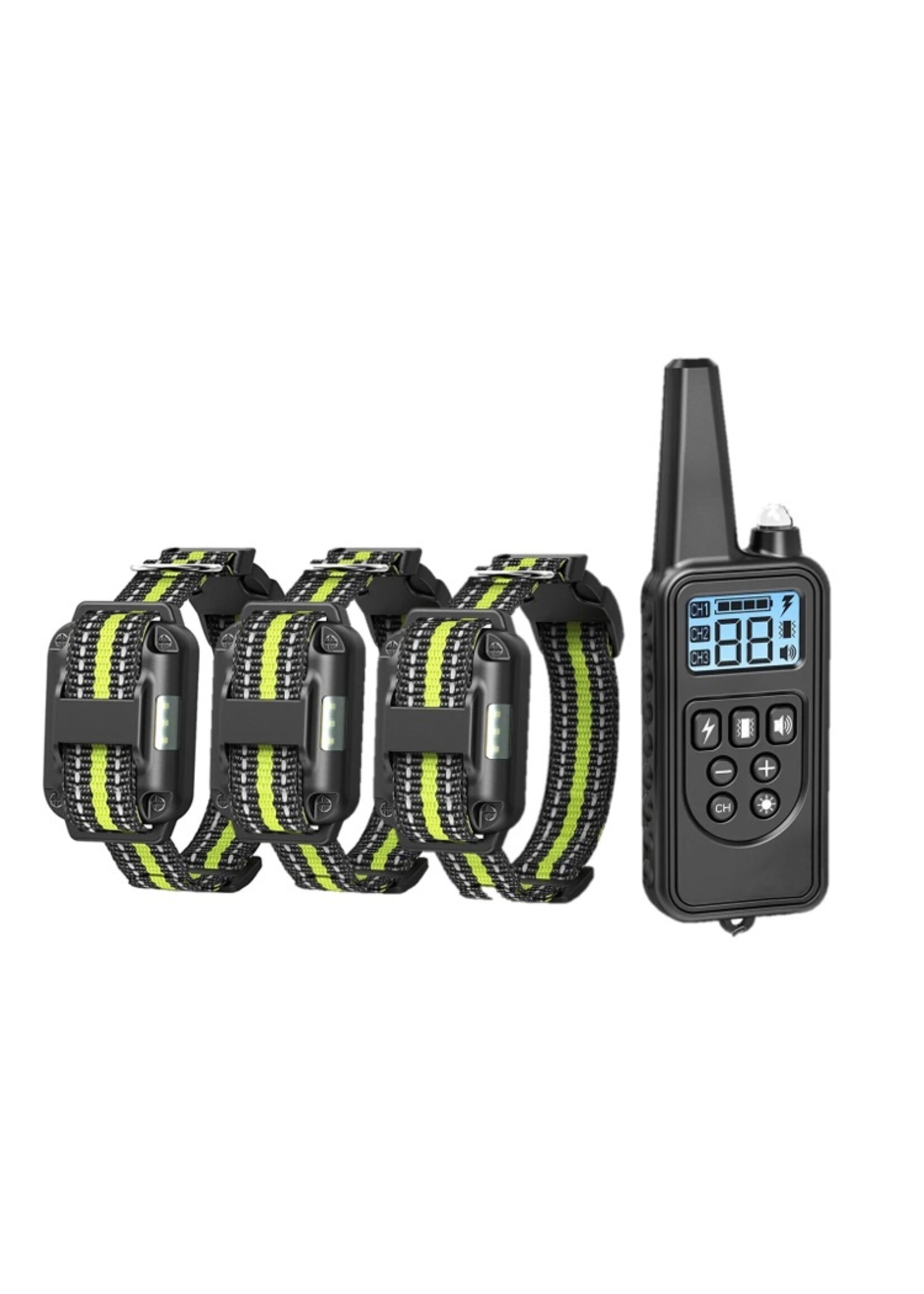 Trainingshalsband voor honden -  300m - oplaadbaar
