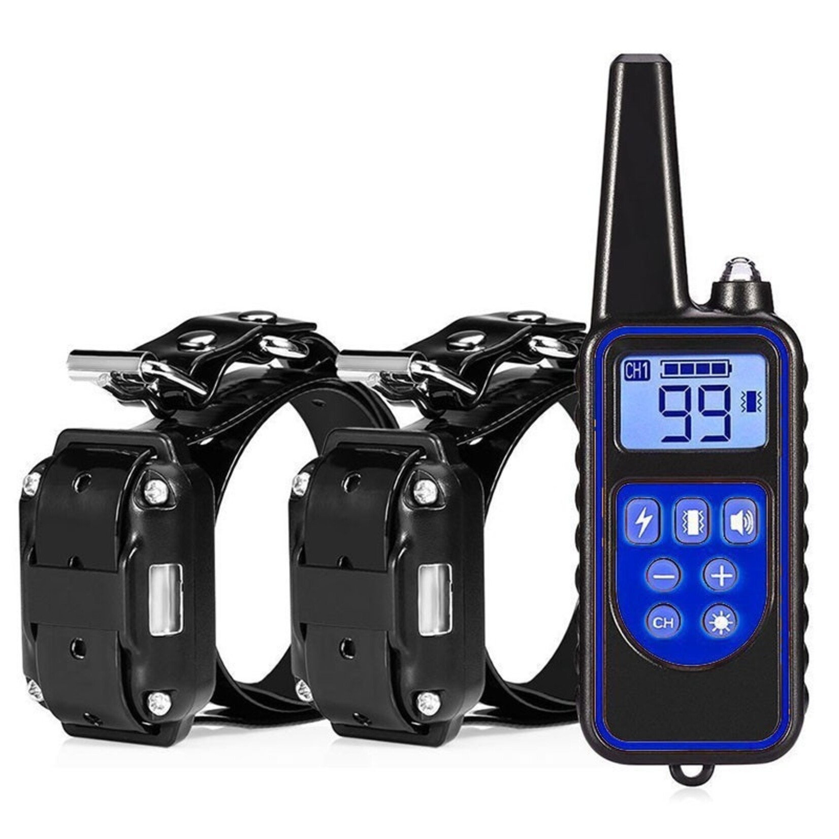 Trainingshalsband voor honden -300m - oplaadbaar