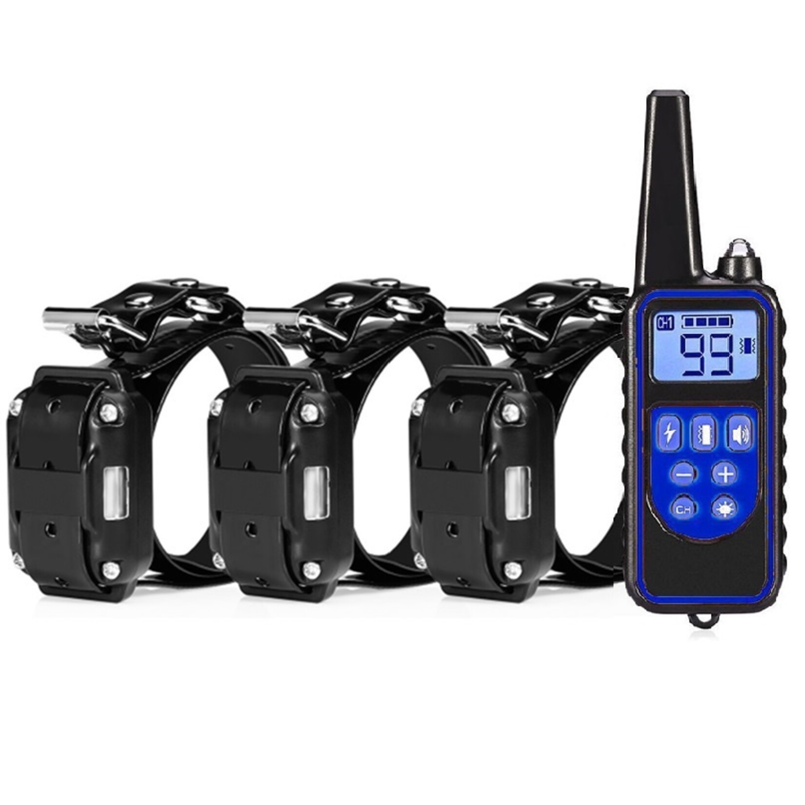 Trainingshalsband voor honden -300m - oplaadbaar