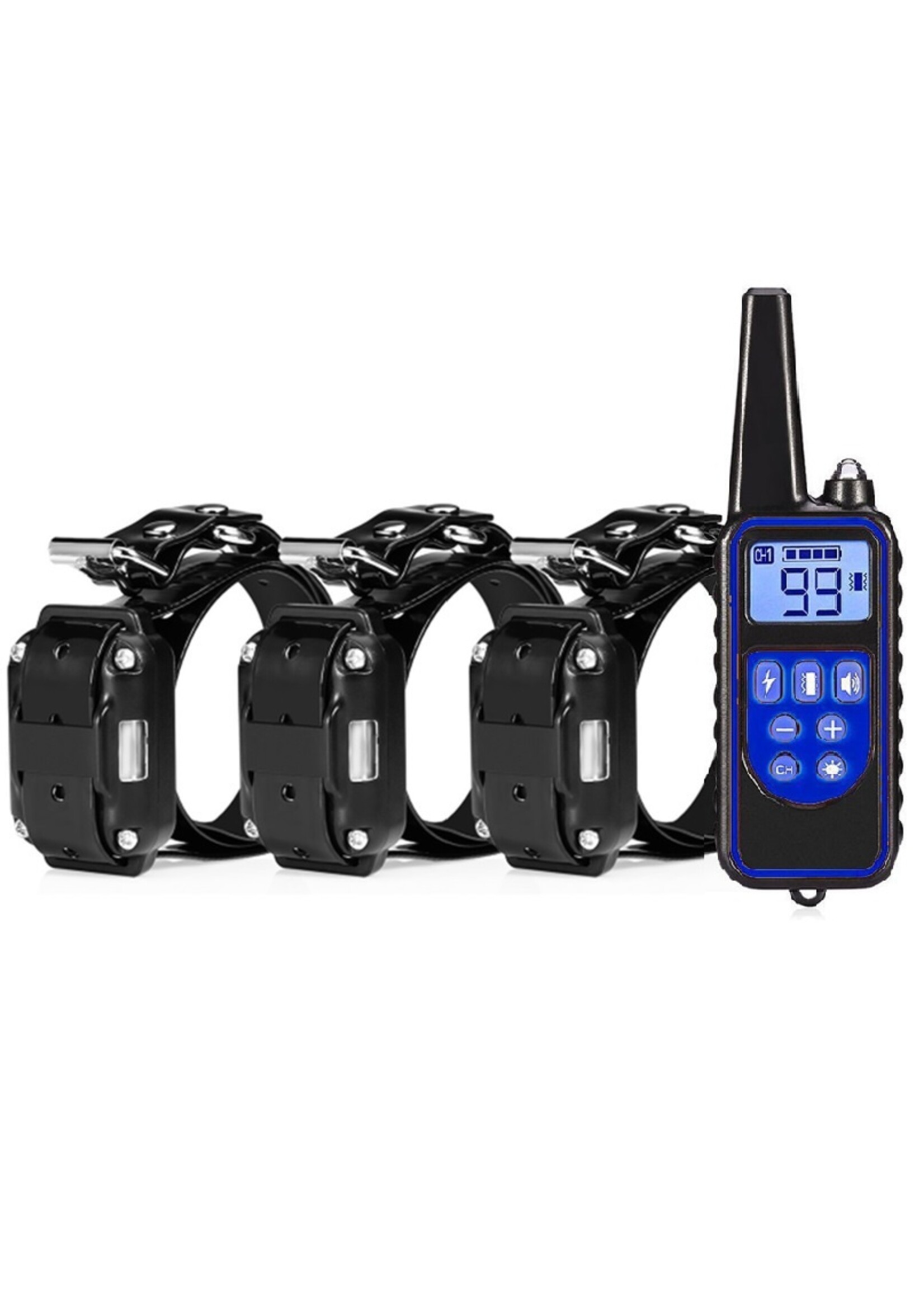 Trainingshalsband voor honden -300m - oplaadbaar