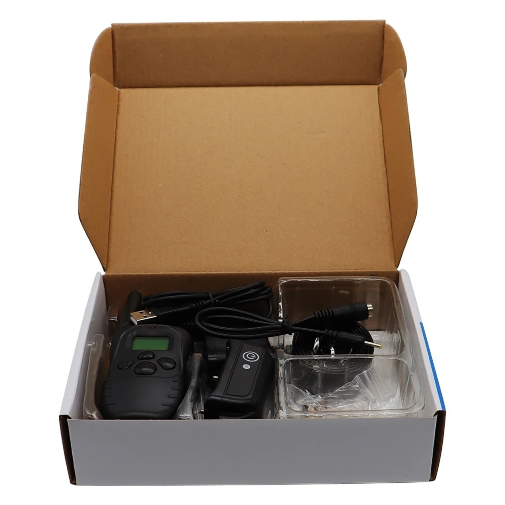 998DB Hondentraining halsband 300M afstandsbediening met 3 trainingsmodi Statische trilling en pieptoon - Oplaadbaar