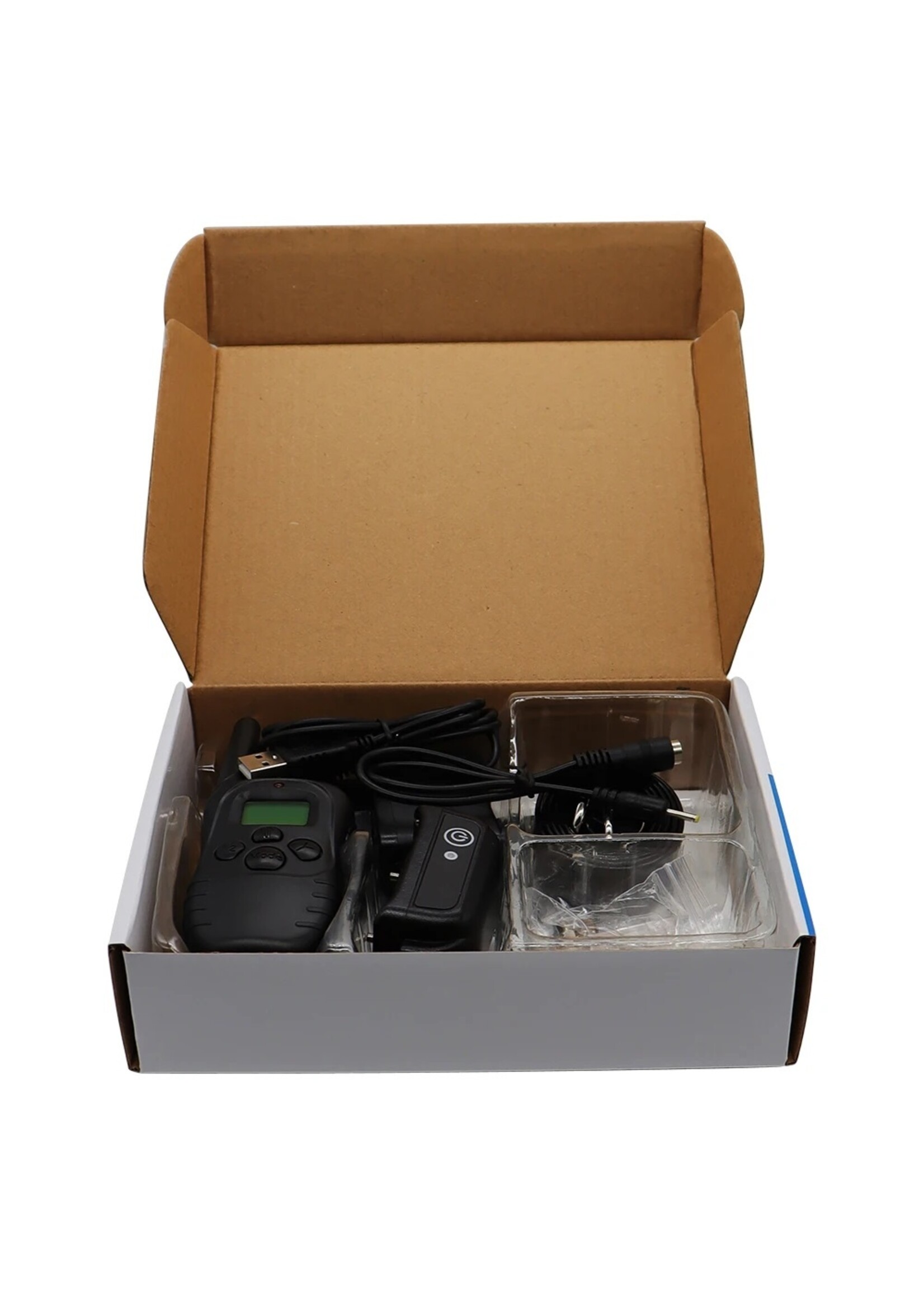 998DB Hondentraining halsband 300M afstandsbediening met 3 trainingsmodi Statische trilling en pieptoon - Oplaadbaar