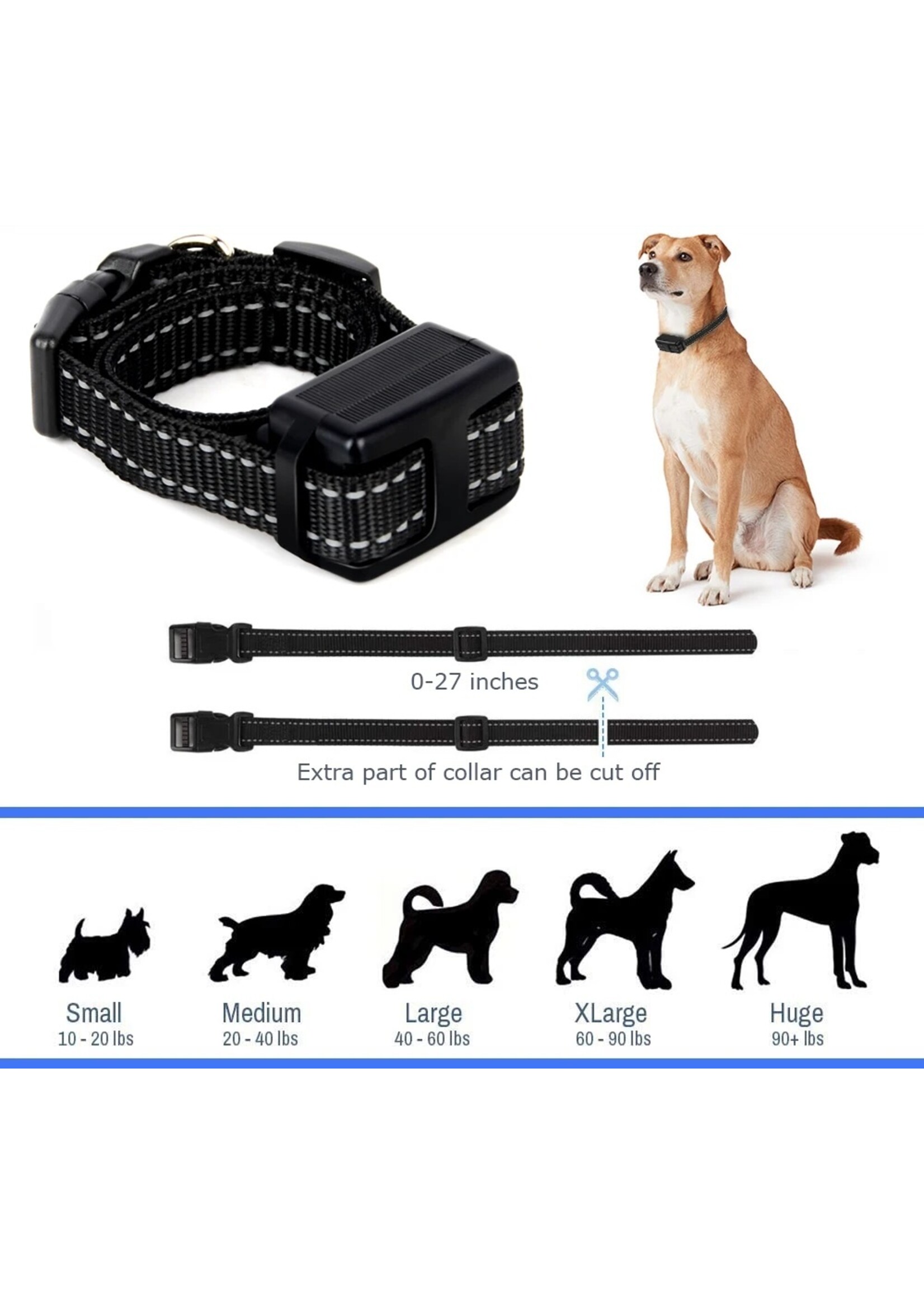 Hondentrainingshalsband Afstandsbediening Elektrische schok Geluid Oplaadbaar Voor kleine grote Honden trainingsaccessoires 99 niveaus