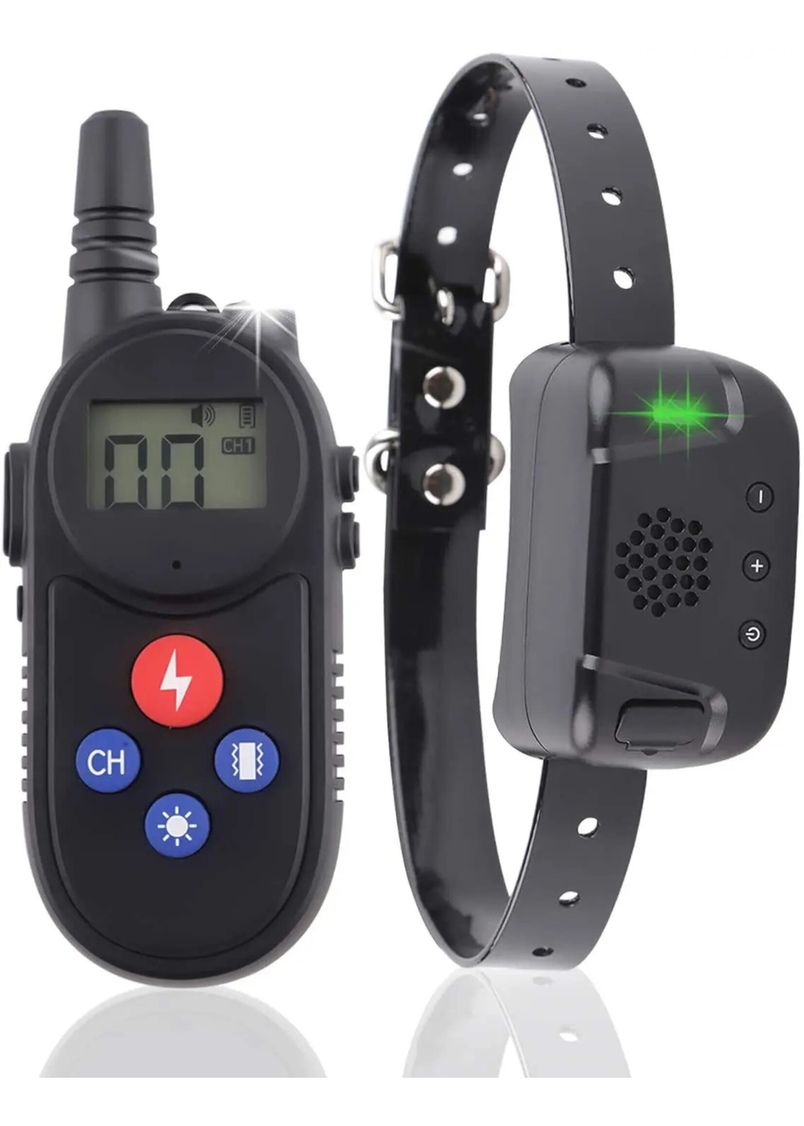 Waterdichte walkietalkie honden halsband - Antiblaf apparaat - opleiden Behendigheidshond Trainingsmateriaal Elektrische halsband