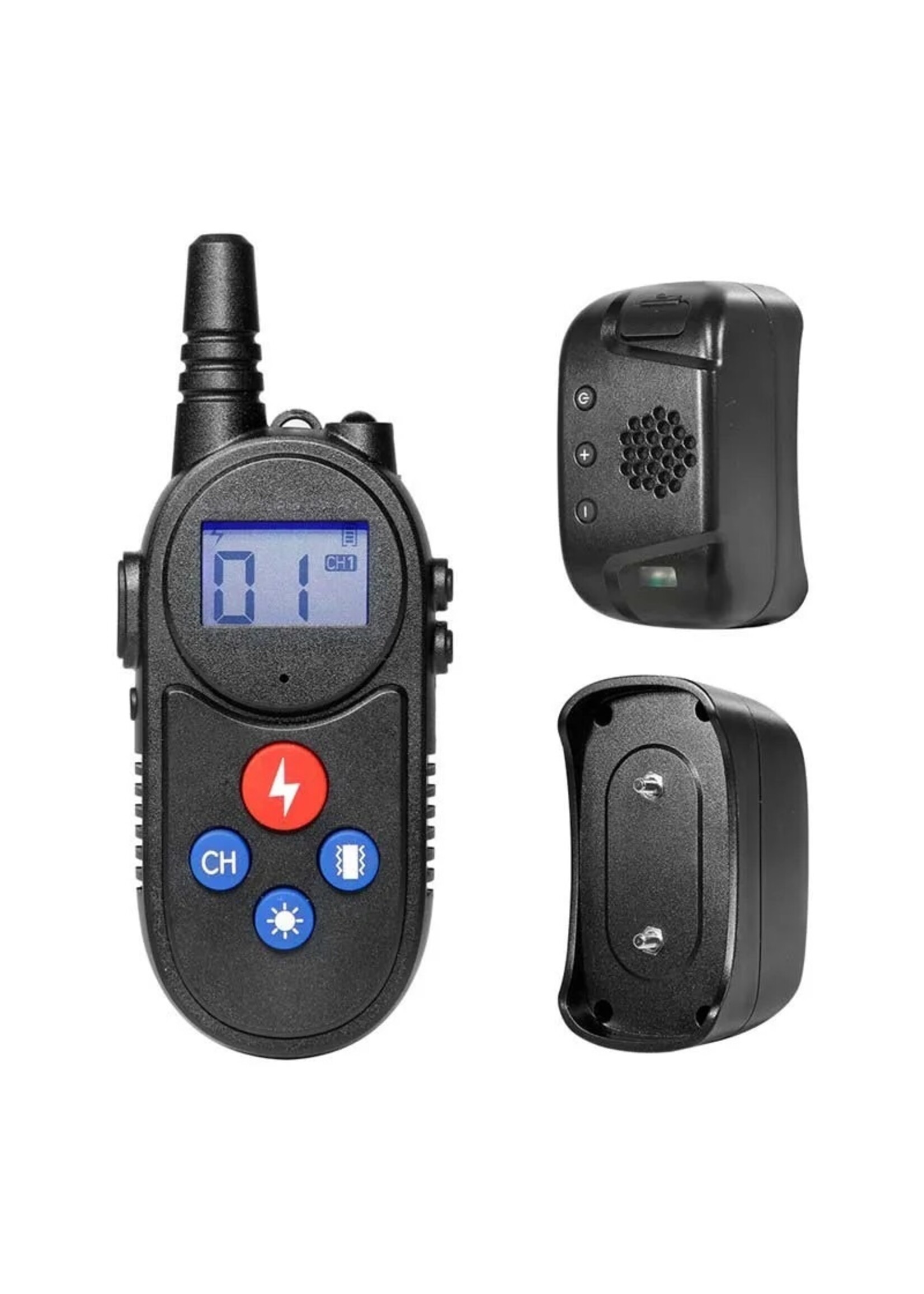 Waterdichte walkietalkie honden halsband - Antiblaf apparaat - opleiden Behendigheidshond Trainingsmateriaal Elektrische halsband