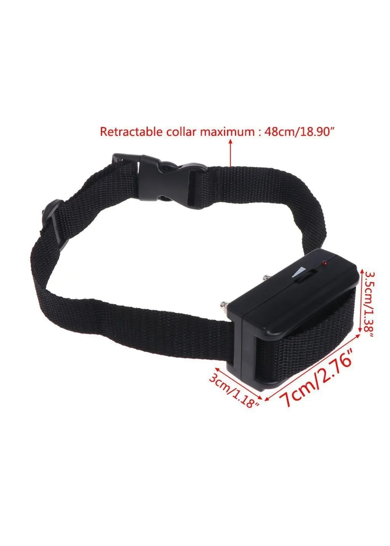 Blafstop Automatisch hondentrainingsapparaat Schokhalsband Intelligente inductie Schok Trillingen Oplaadbaar Huisdier