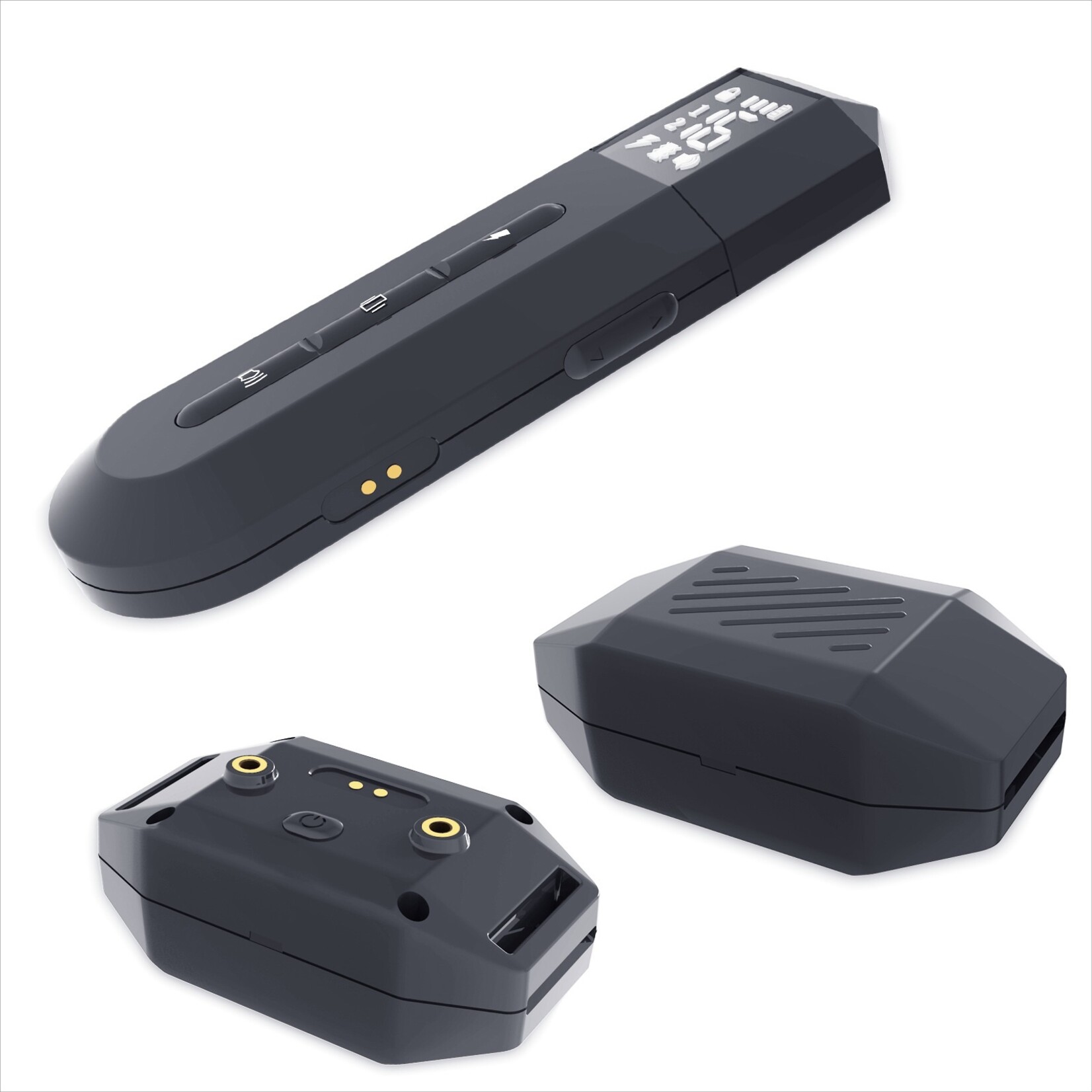 400M elektrische hondentrainingshalsband Waterdichte hondenblafcontrolehalsband Oplaadbare afstandsbediening Geluidsvibratie Schok Verstelbaar voor kleine/middelgrote/grote honden