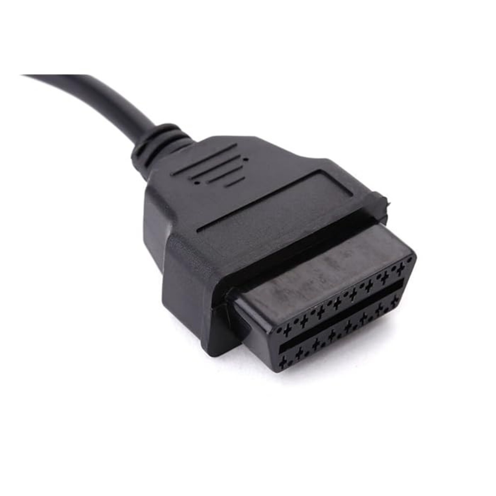 KONNWEI KONNWEI BMW OBD 20-pins OBD1 naar 16-pins OBD2-connectoradapterkabel voor BMW E31 E32 E34 E36 - Werkt op alle BMW met 20-pins diagnostische connector