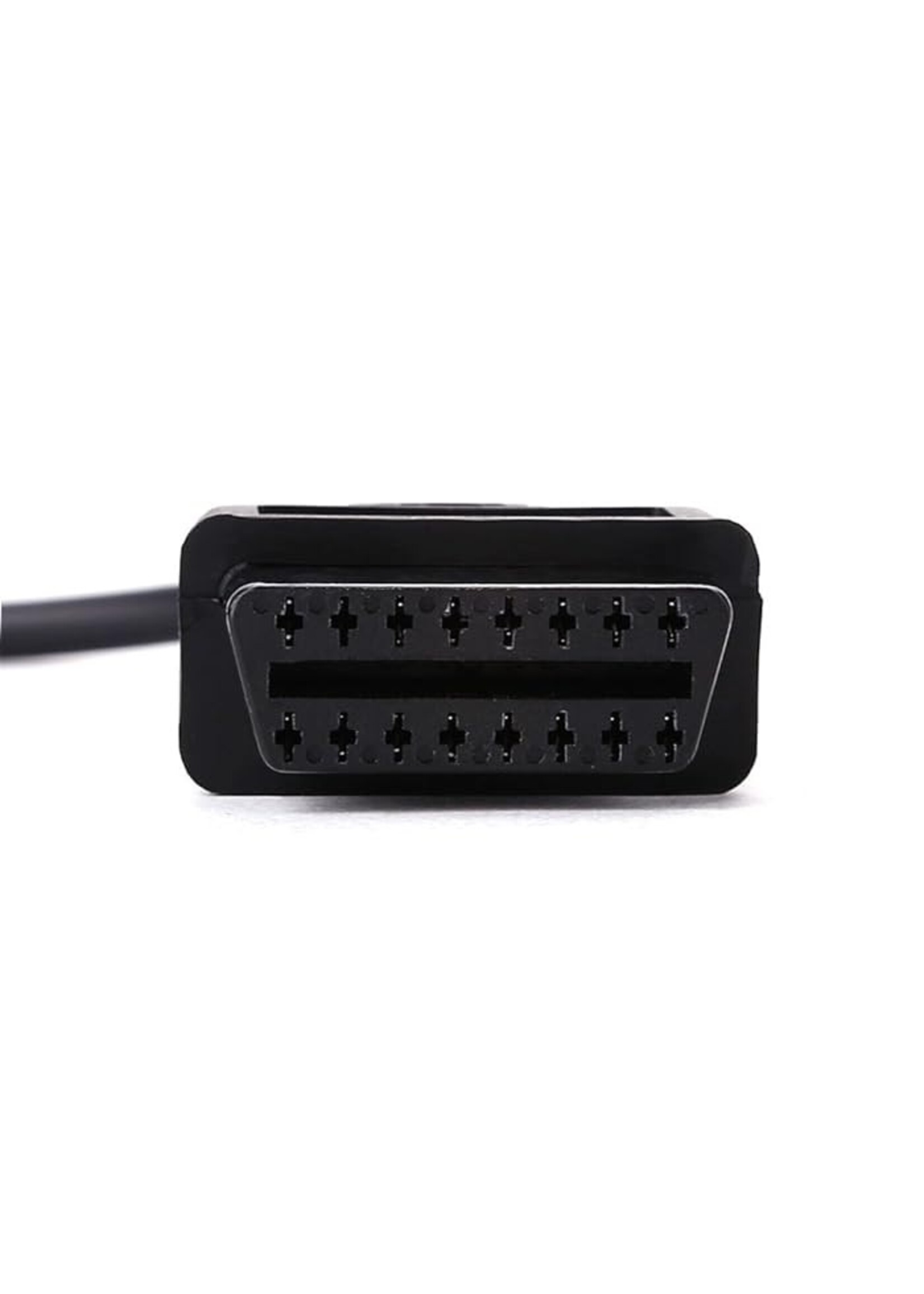 KONNWEI KONNWEI  OBD 20-pins OBD1 naar 16-pins OBD2-connectoradapterkabel voor BMW E31 E32 E34 E36 - Werkt op alle BMW met 20-pins diagnostische connector