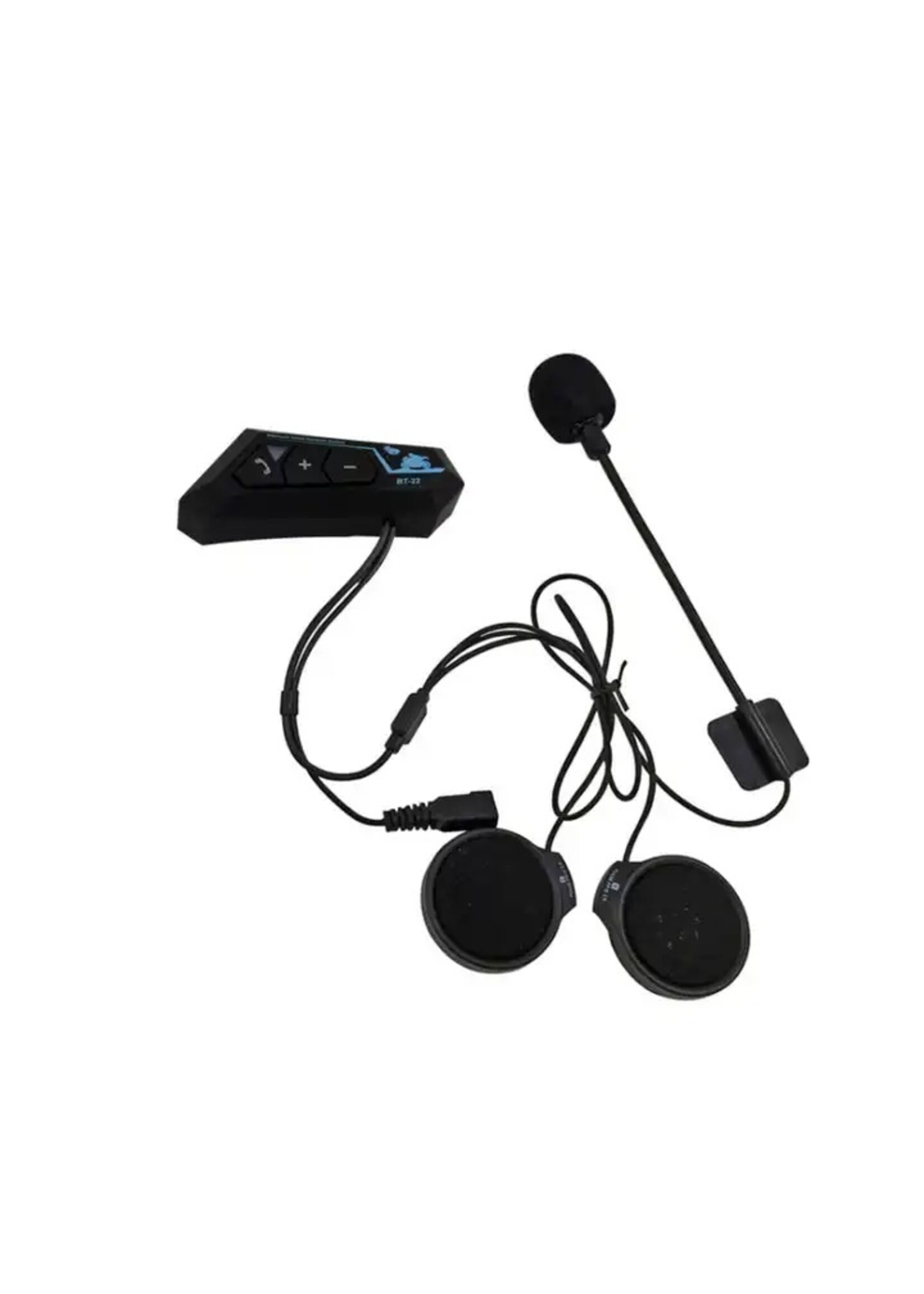 BT22- Draadloze hoofdtelefoon motorhelm BT-headset Luidsprekers Ondersteuning handsfree bellen voor antwoorden