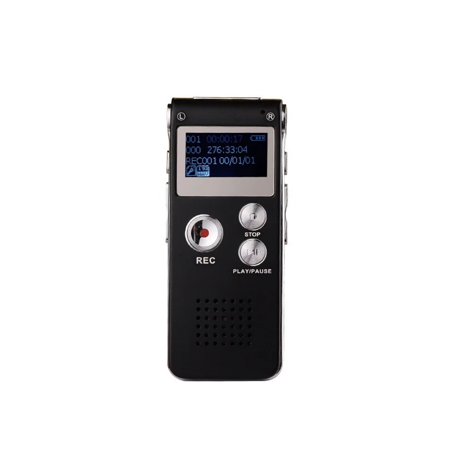 Digitale Voice Recorder Premium - Stereo Opname – 32GB - Met MP3 Speler functie