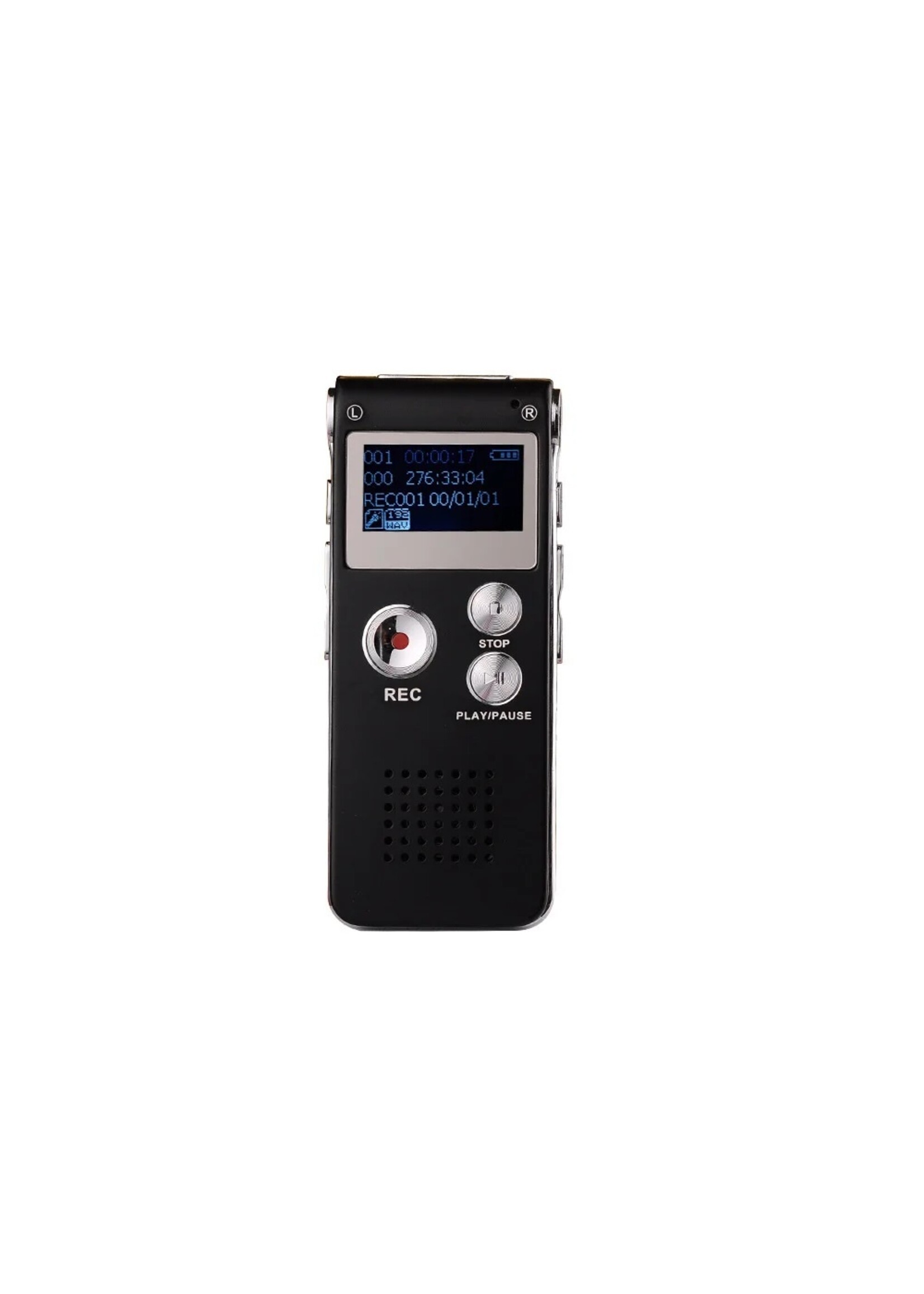 Digitale Voice Recorder Premium - Stereo Opname – 32GB - Met MP3 Speler functie
