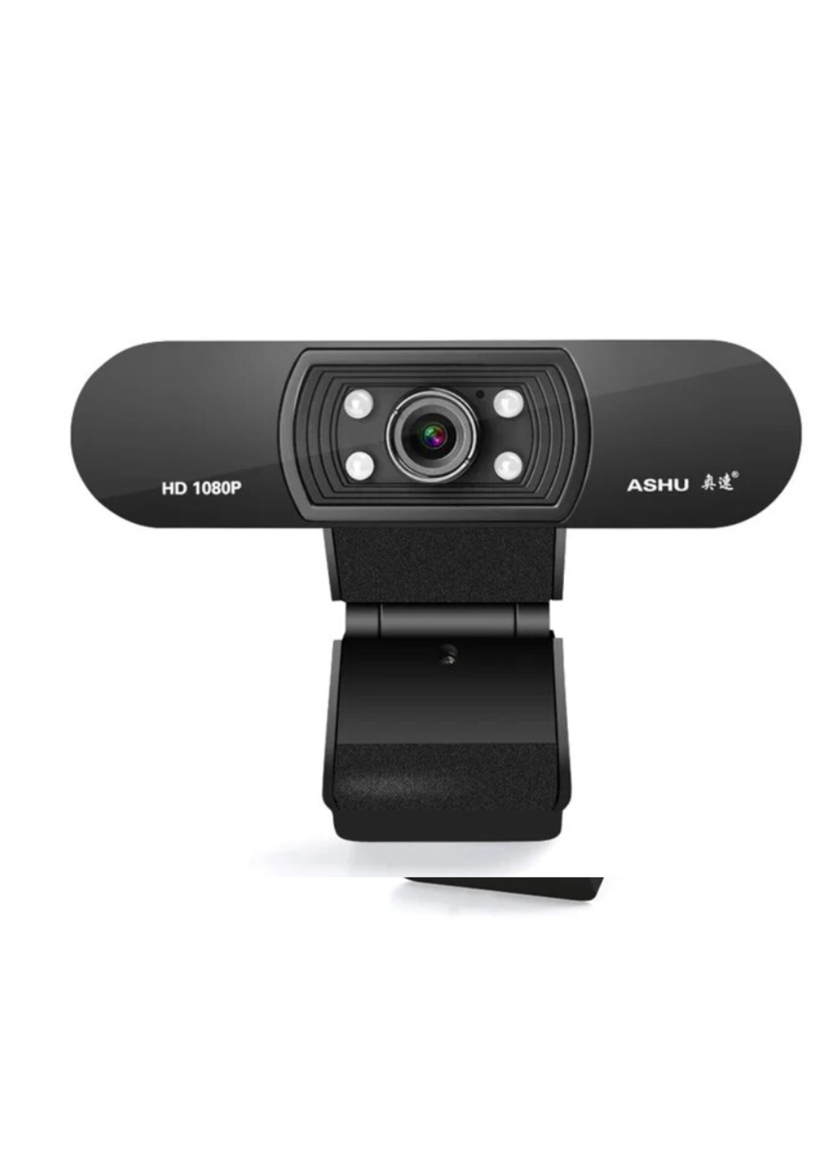 USB webcam H800 HD 1080P camera LED-licht nachtzicht autofocus Ingebouwde digitale microfoon Drive-free met basis