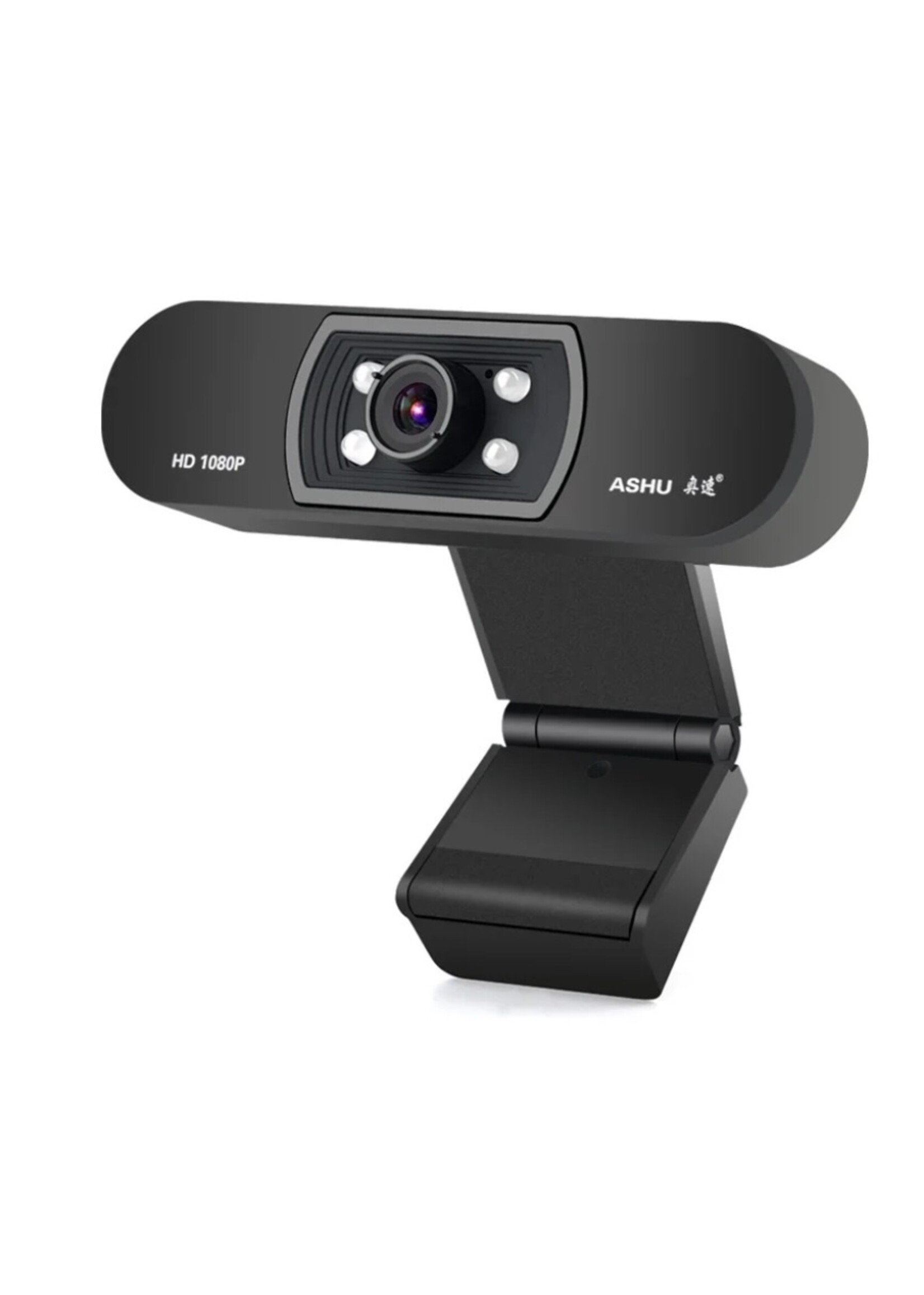 USB webcam H800 HD 1080P camera LED-licht nachtzicht autofocus Ingebouwde digitale microfoon Drive-free met basis