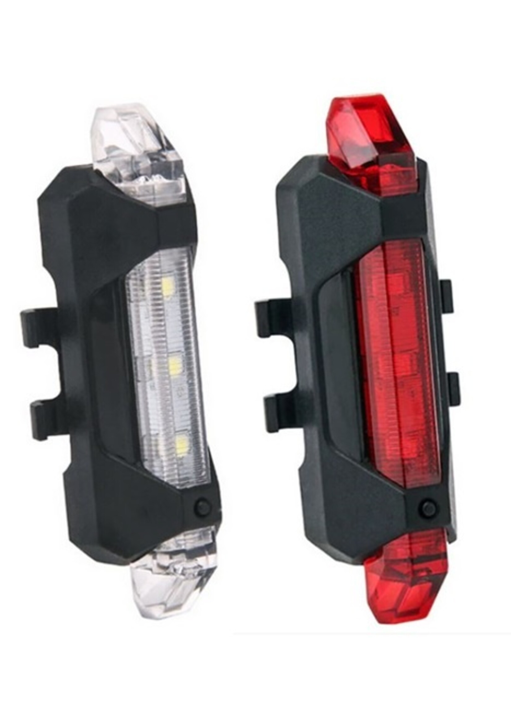Led Fietslamp - Achterlicht/Voorlicht - USB oplaadbaar