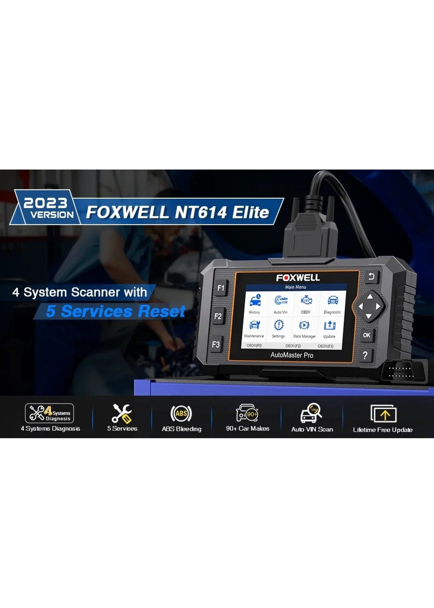 Foxwell Foxwell NT614 Elite OBD2 Autoscanner