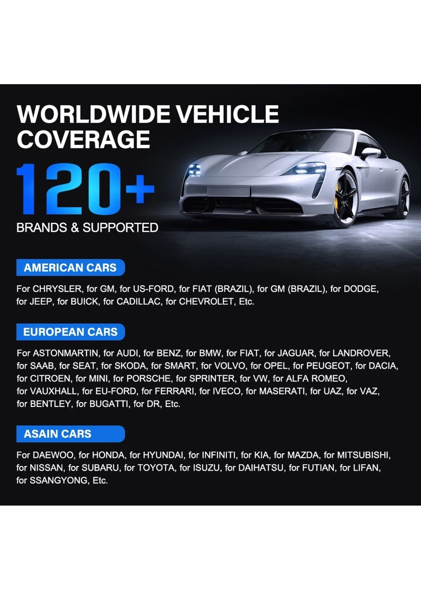 THINKCAR Thinkcar Thinksafe OBD2 Bluetooth Scanner – Volledige Systeemdiagnose en 5 Resetfuncties