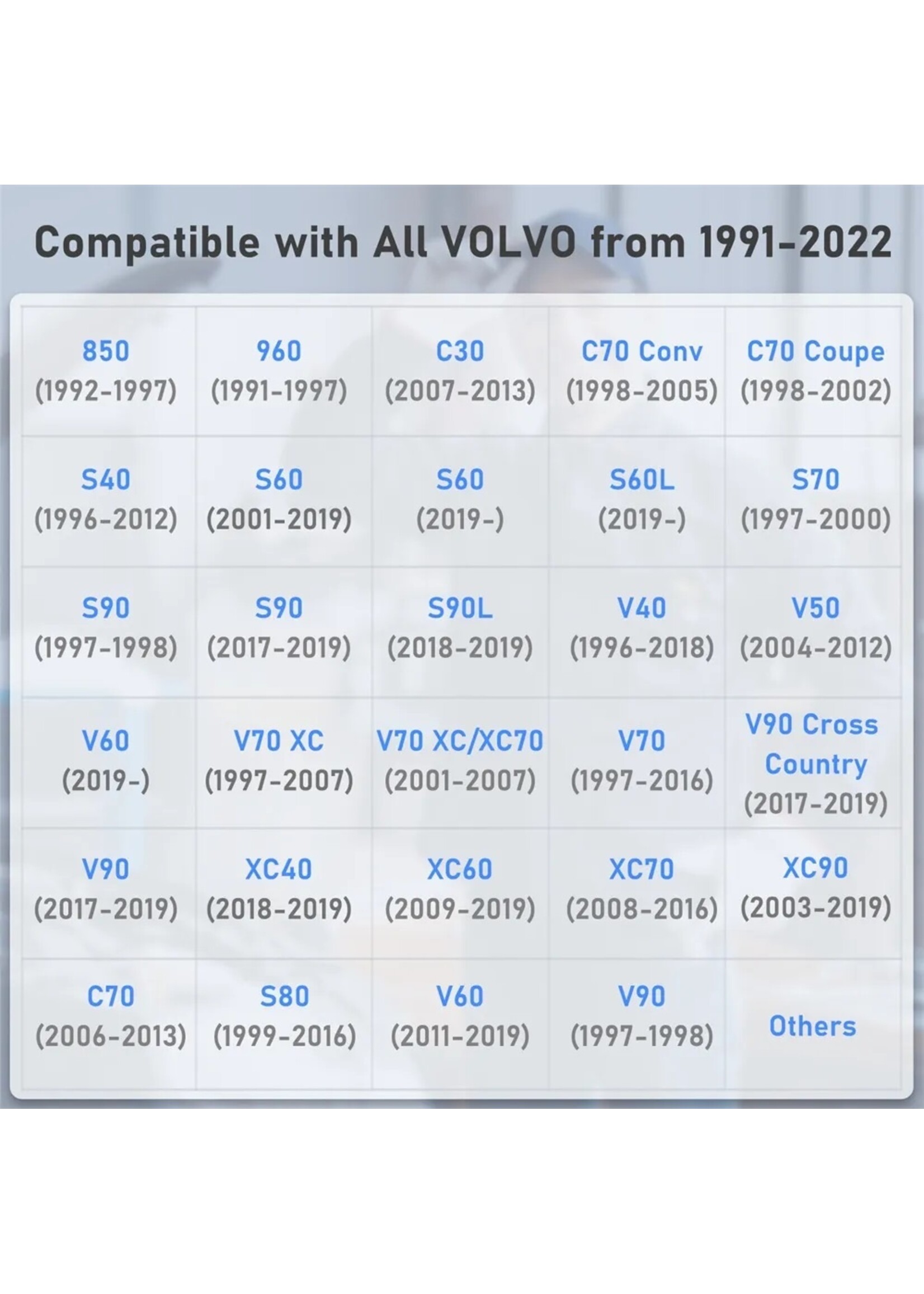 Autophix Autophix 7110 – Professionele Diagnosetool voor Volvo en Universele OBD2-Voertuigen