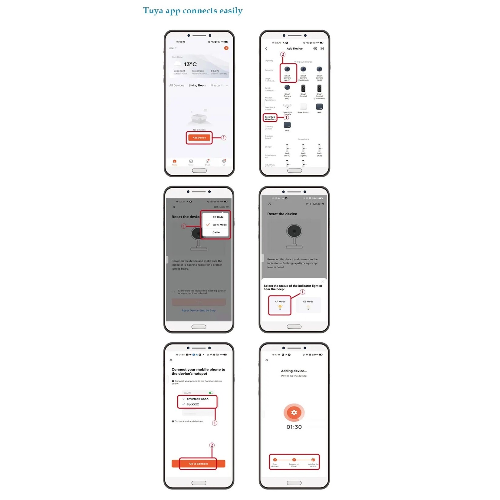 WiFi-video-intercom voor huisbeveiligingssysteem