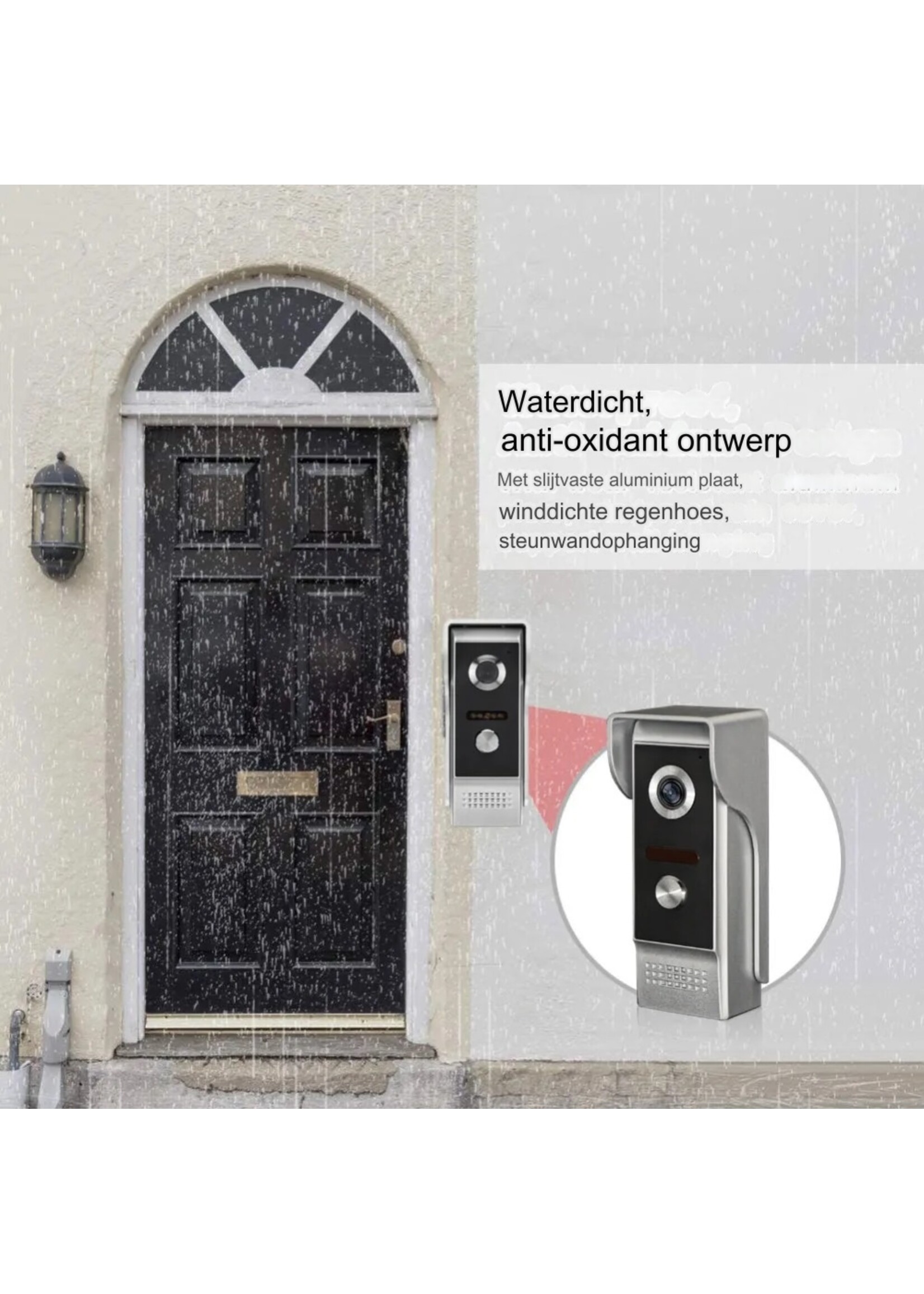 Visuele Intercom Deurbel 7 ''TFT LCD