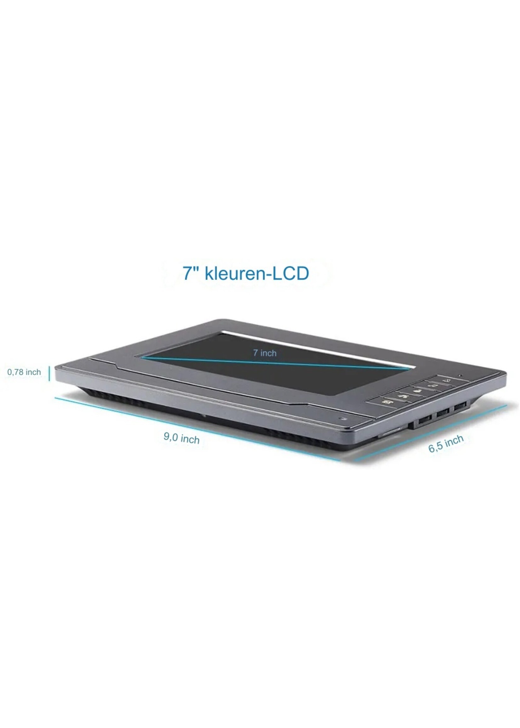 7 inch kleurenvideo deurtelefoon video-intercom deurbel lange afstand intercom