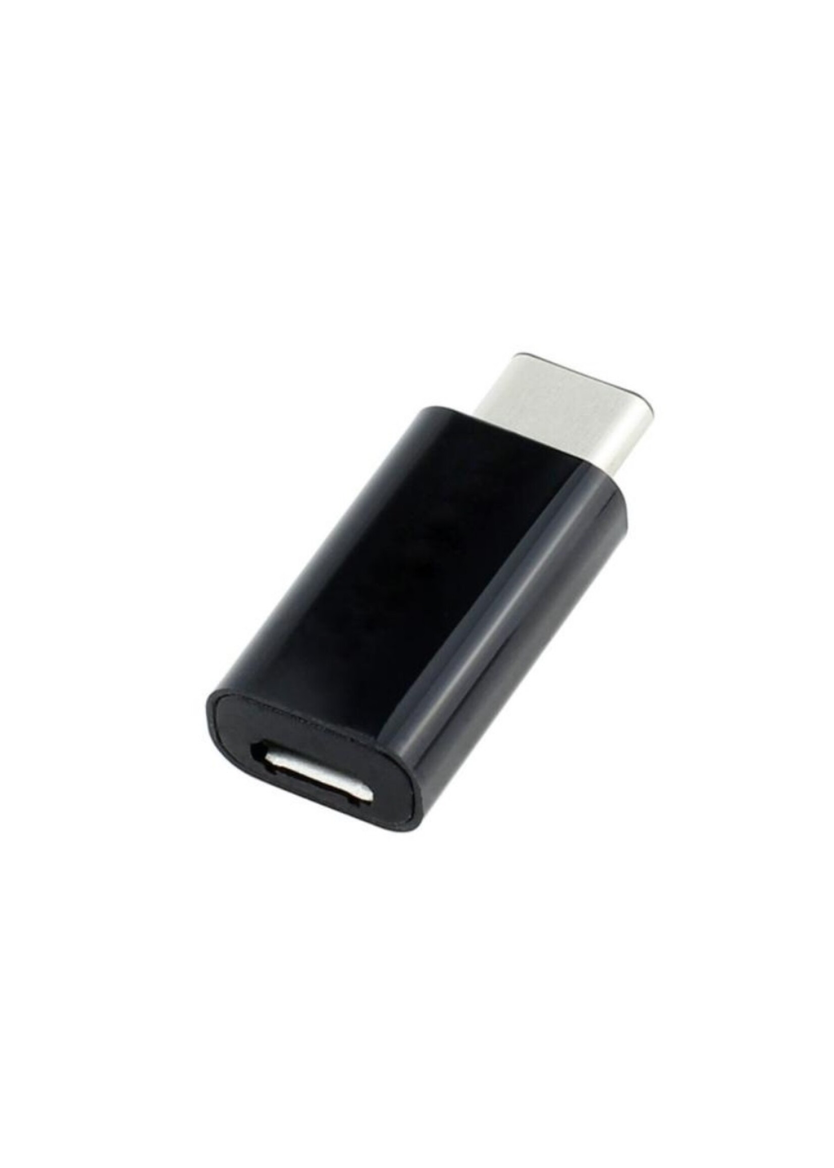 USB verloop-stekker / adapter Male USB type C 3.1 naar Female micro USB