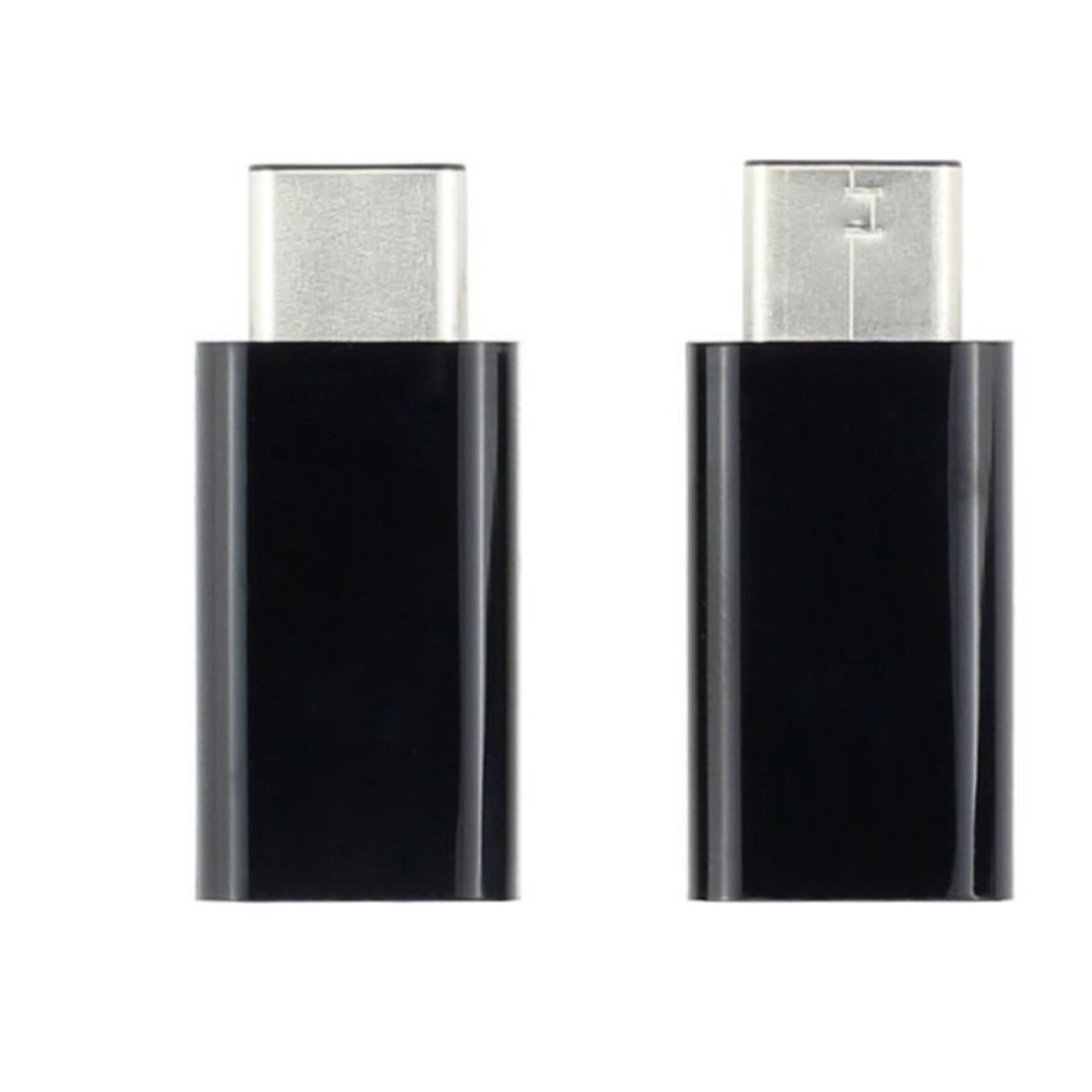 USB verloop-stekker / adapter Male USB type C 3.1 naar Female micro USB