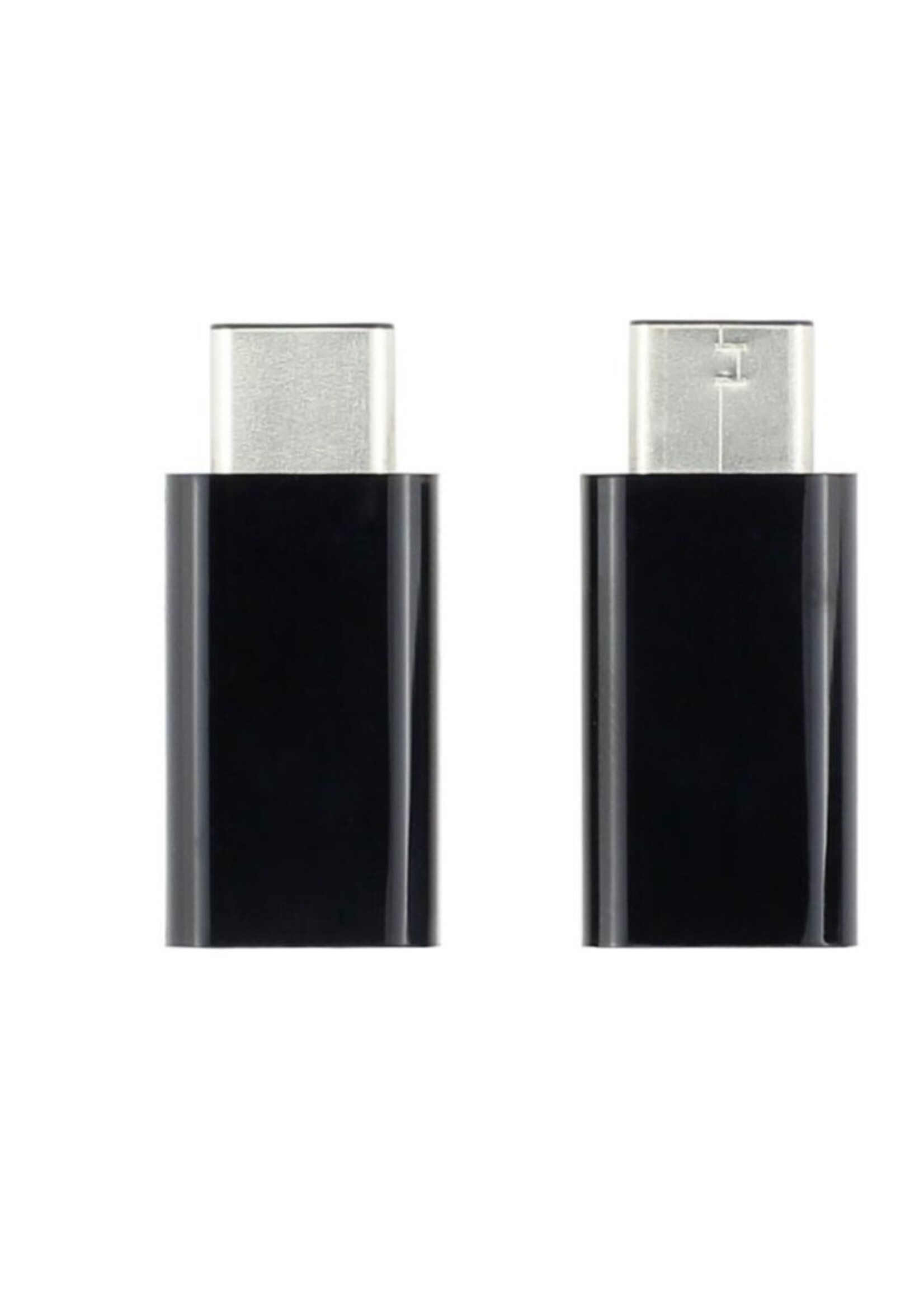 USB verloop-stekker / adapter Male USB type C 3.1 naar Female micro USB
