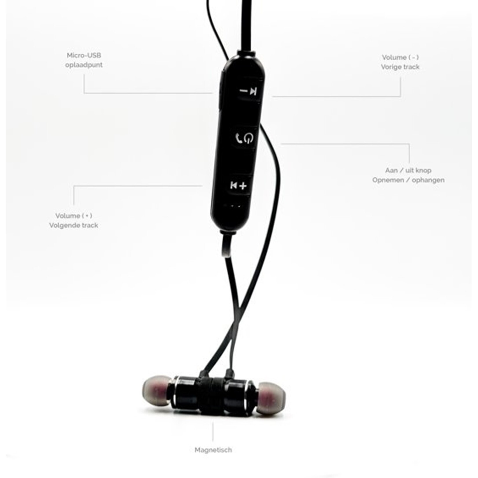 Draadloze in ear oordopjes