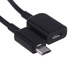 Micro-USB verlengkabel 1 meter M/F Micro USB kabel 100cm