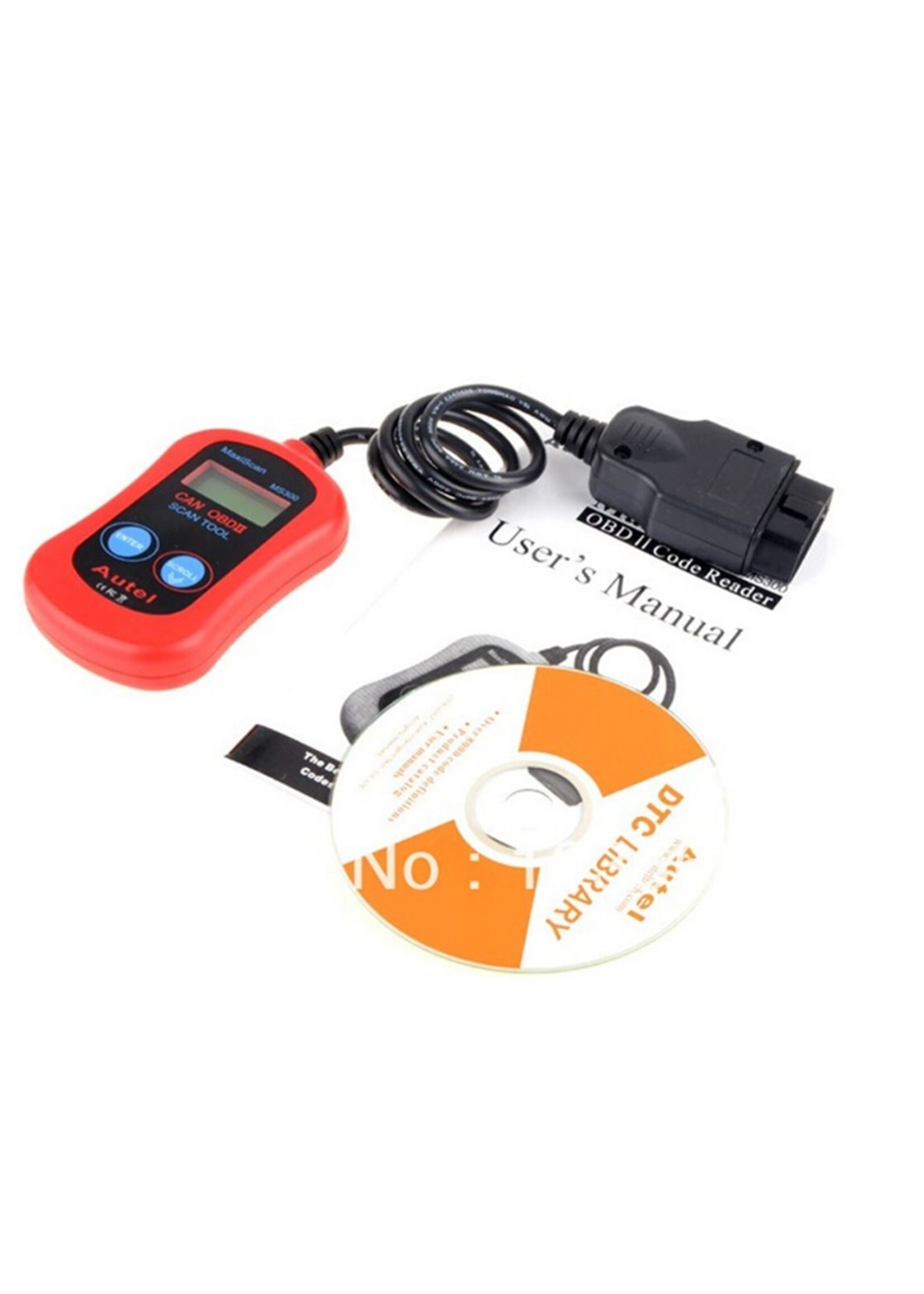 Autel Autel MaxiScan MS300 OBDII/CAN Code Reader – DIY Auto Diagnosetool