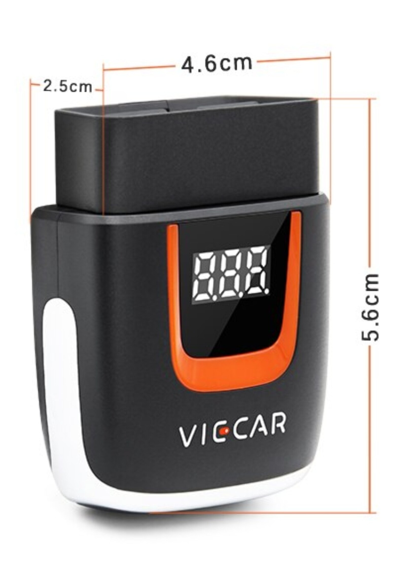 Viecar Viecar VP004 ELM327 V2.2 – WiFi & USB Type-C OBD2 Auto Diagnosetool